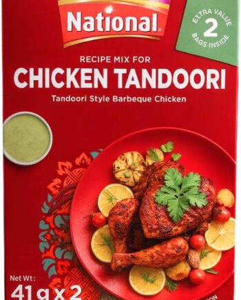 National Chicken Tandoori Krydderiblanding  Hot 2x41