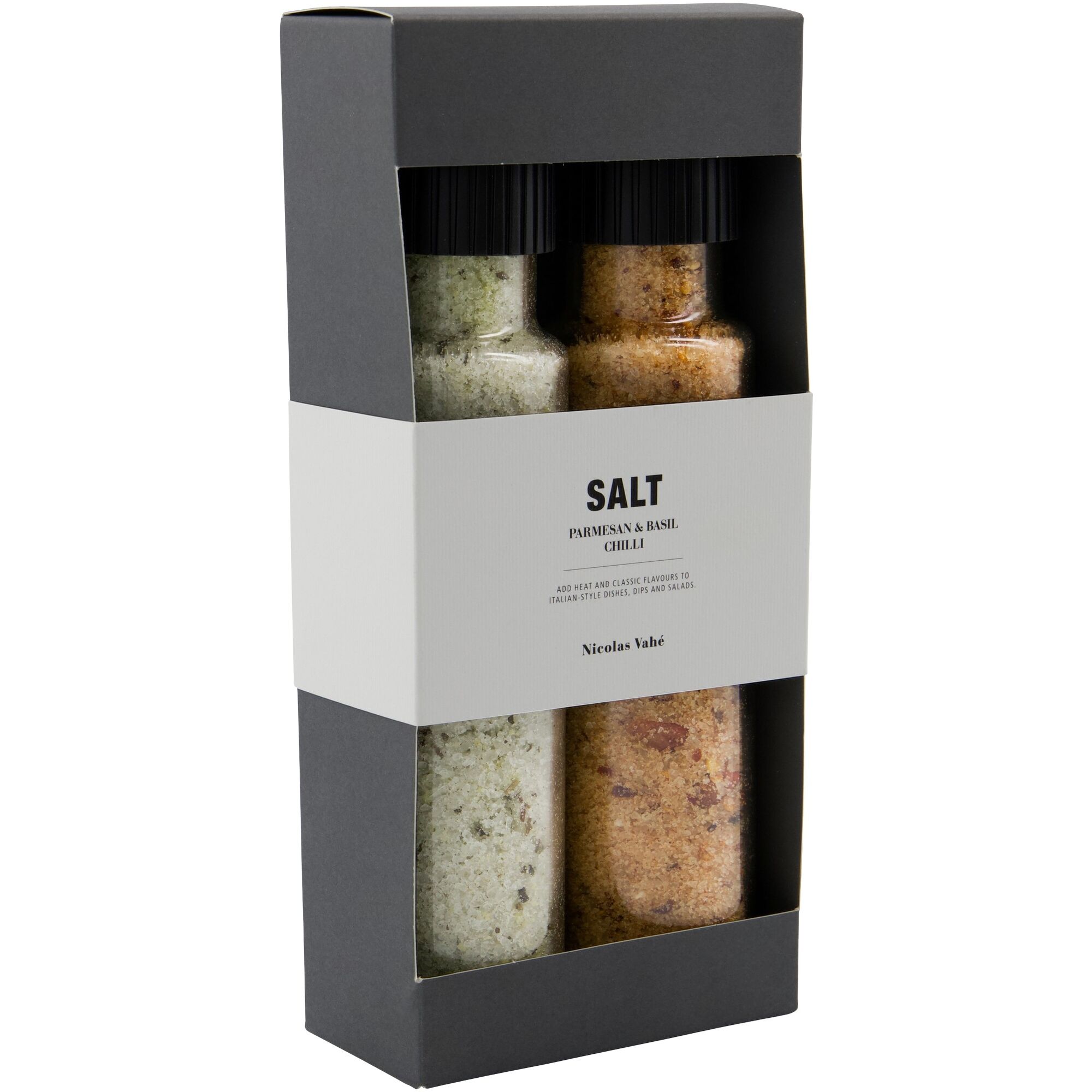 Nicolas Vahé Parmesan   Basil Salt Gift Box
