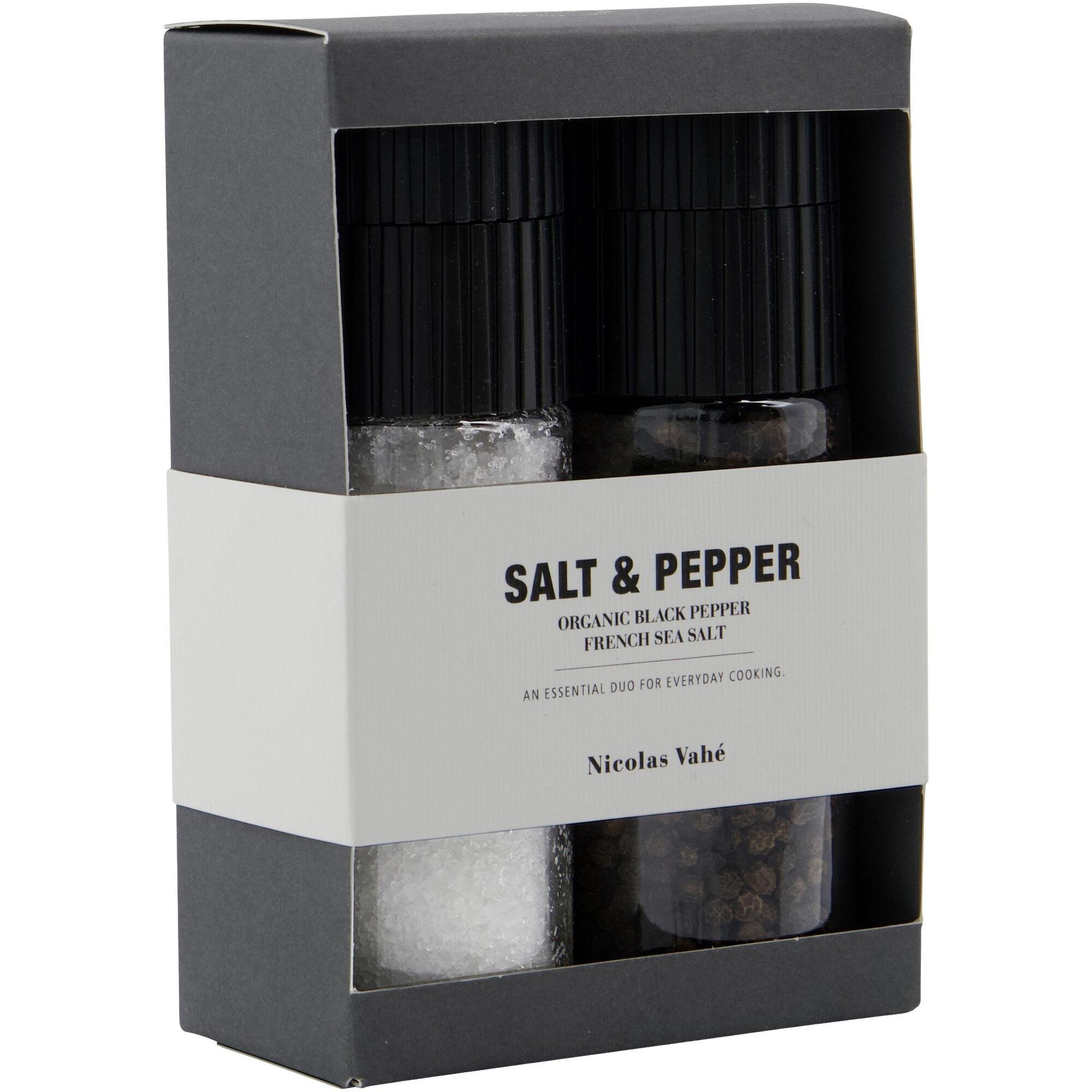 Nicolas Vahé Salt   Organic Pepper Gift Box