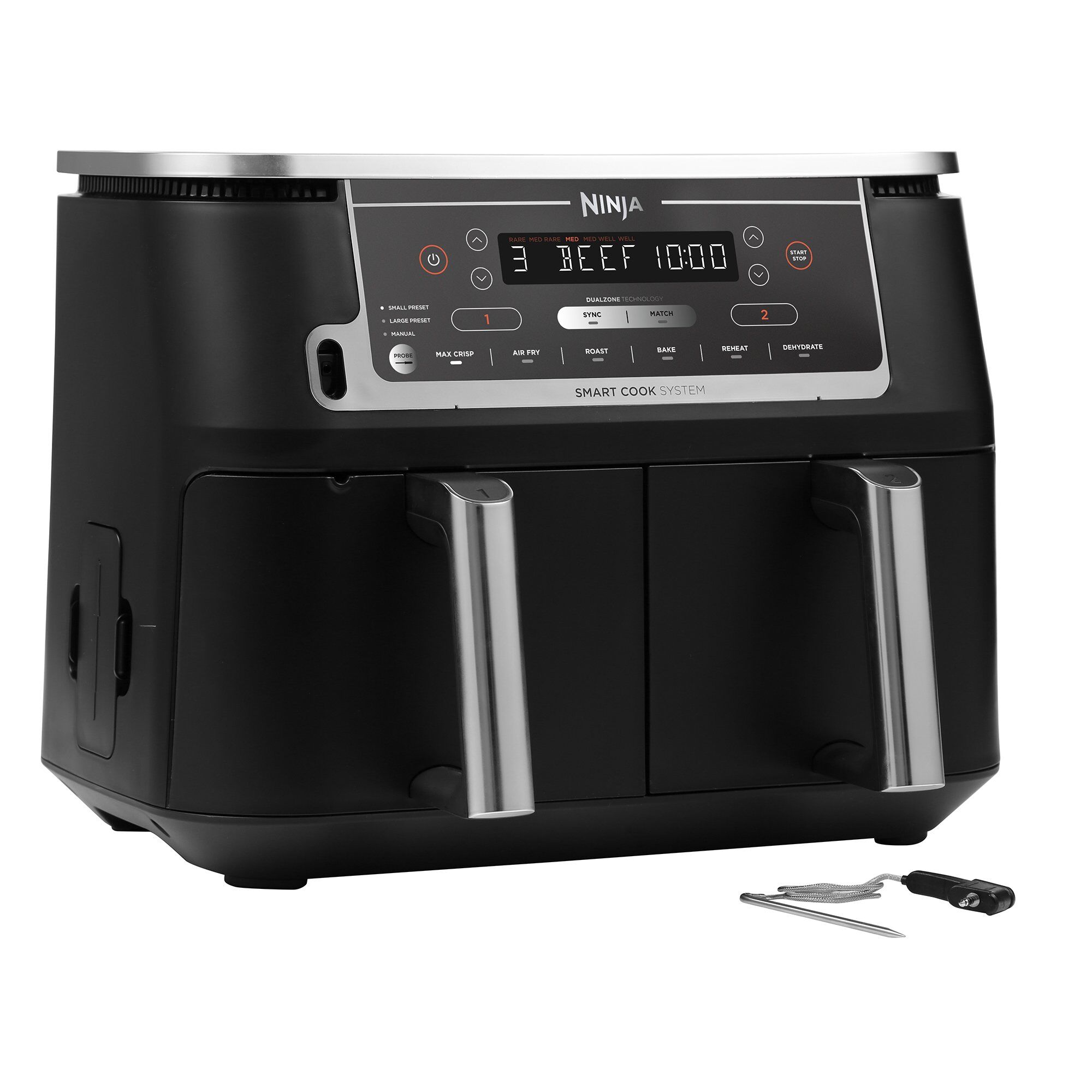 Ninja Af451eu Max Foodi Dual Zone Airfryer