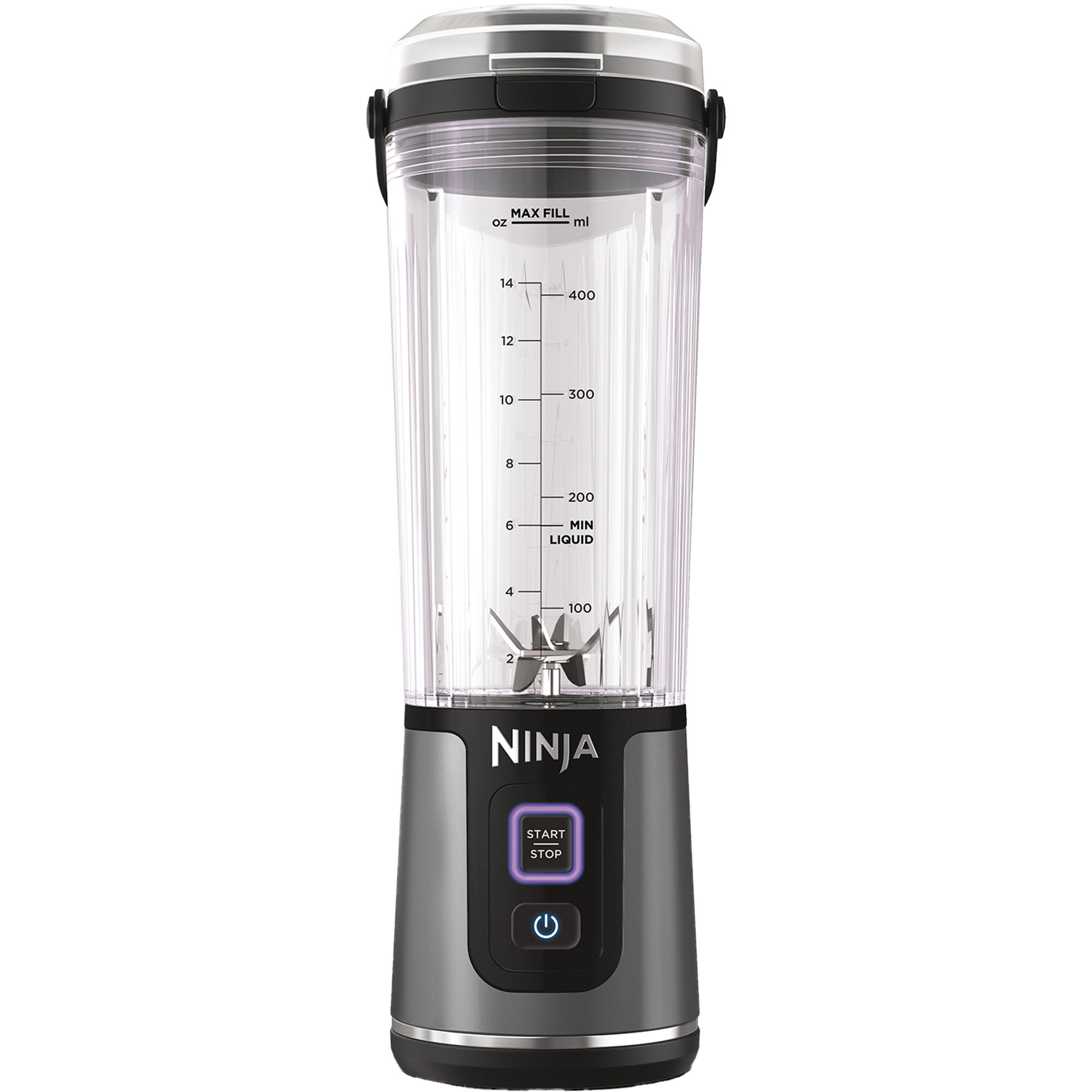 Ninja Blast Trådløs Bærbar Blender  Sort
