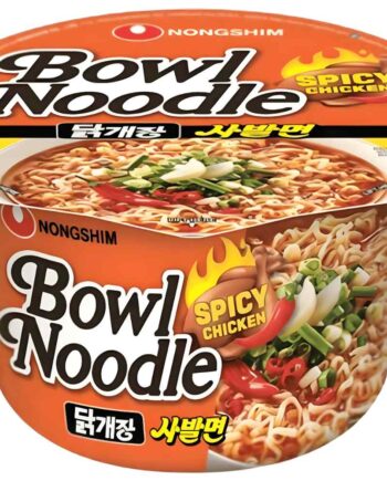 Nongshim Bowl Noodle Spicy Chicken 100