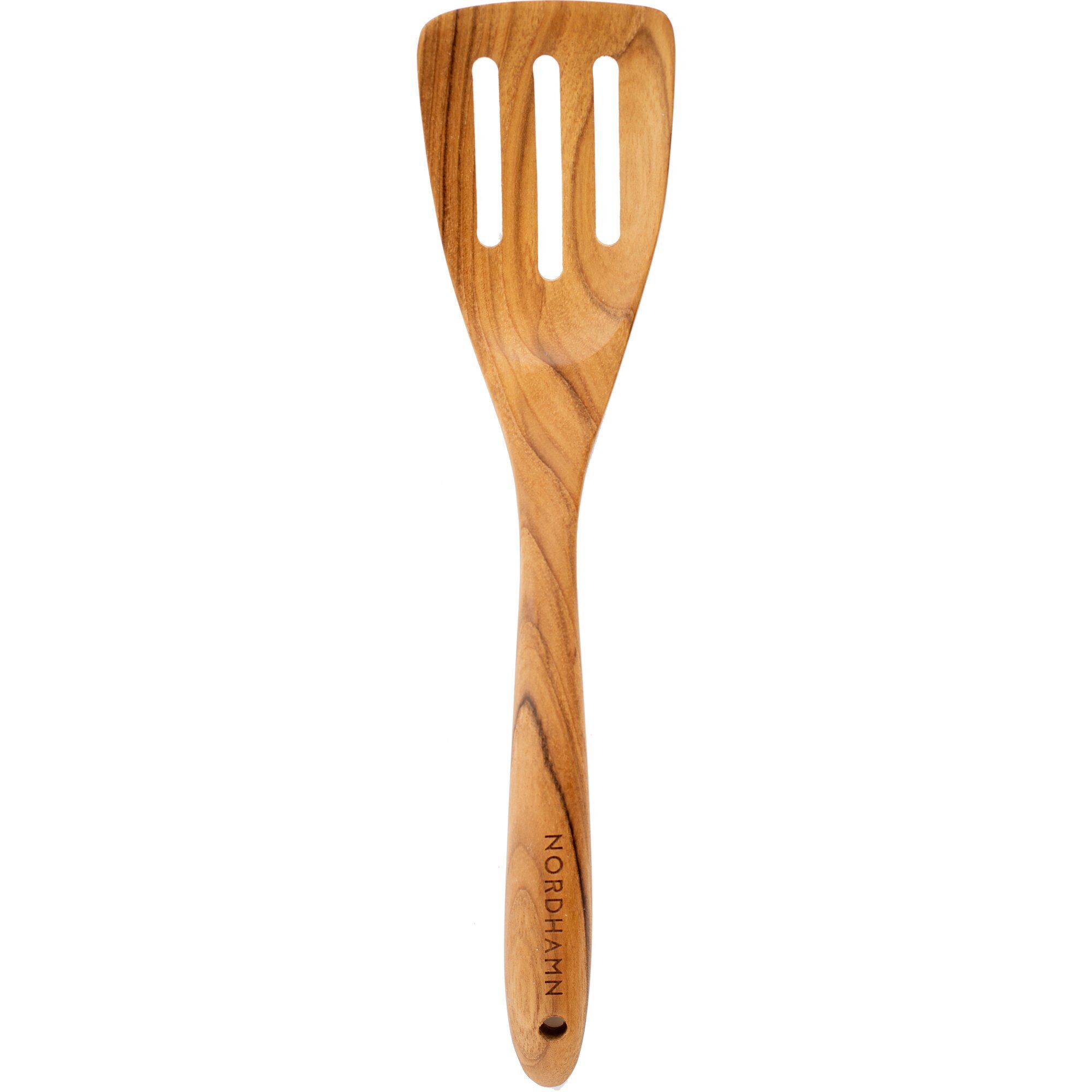 Nordhamn Paletkniv Med Huller 30   Cm  Teak