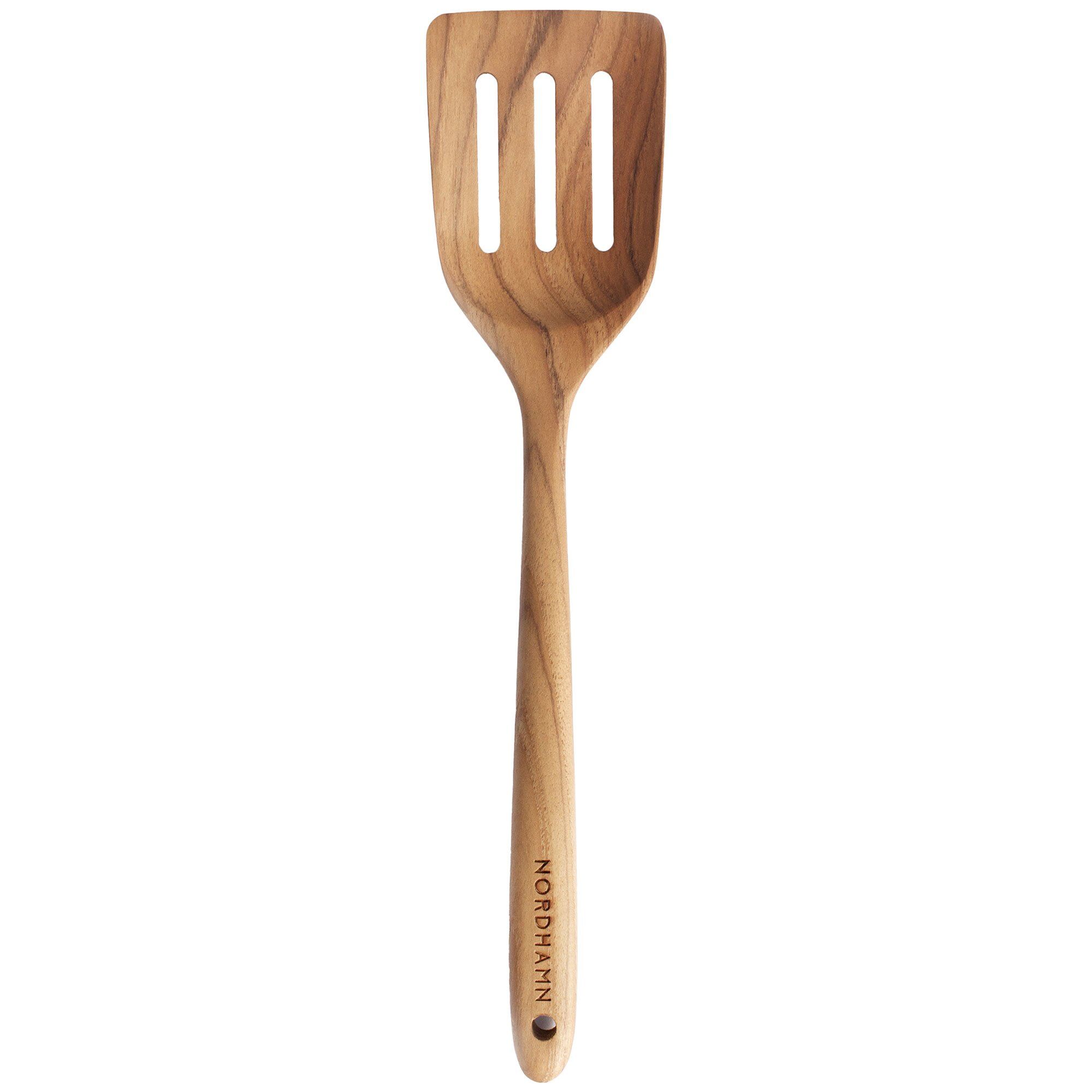 Nordhamn Perforeret Stegespade 34 Cm  Teak