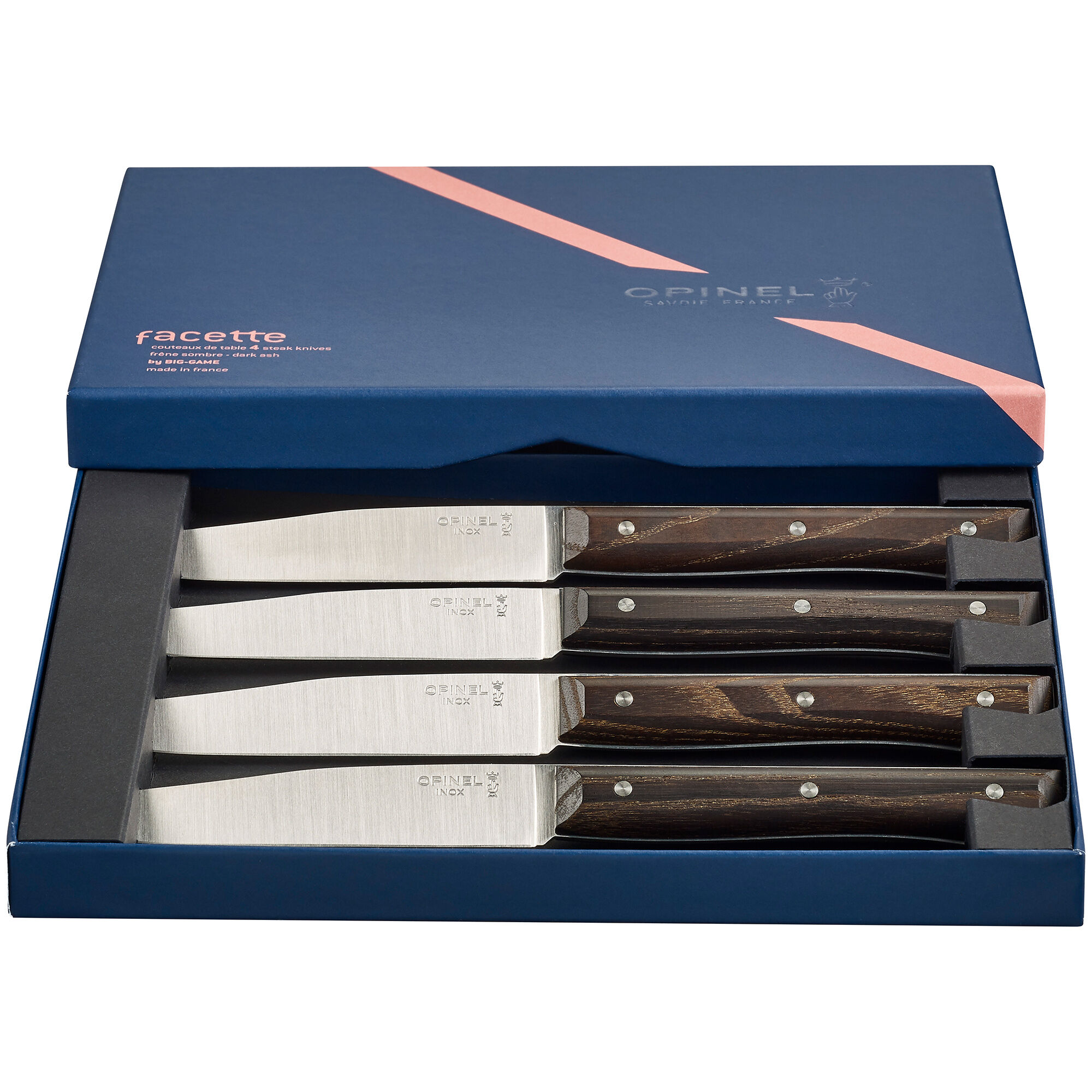 Opinel Facette Bordkniv  Mørk Ask    Stk