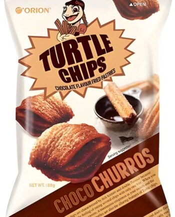 Orion Turtle Chips Choco Churros 80
