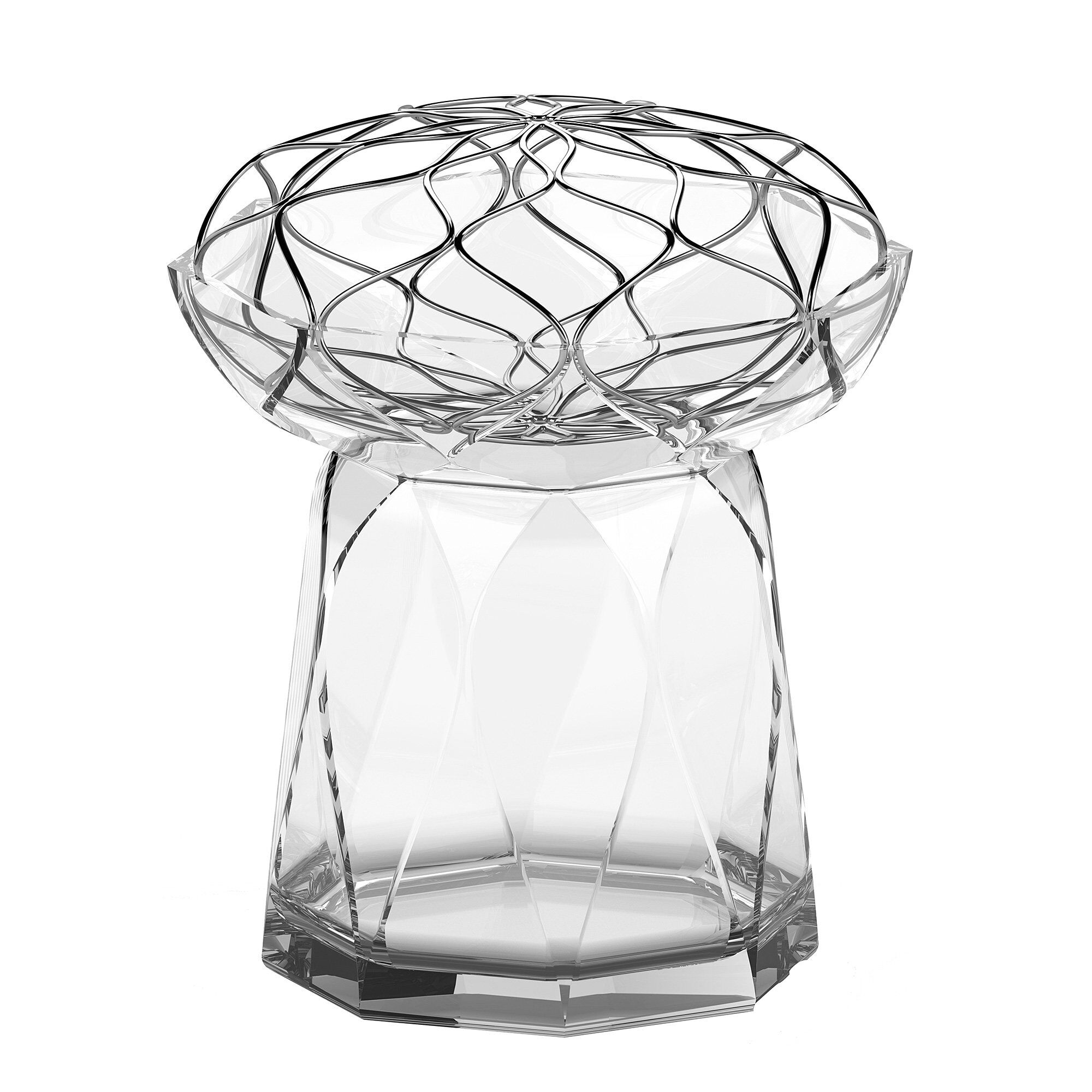 Orrefors Bloom Vase 28   Cm
