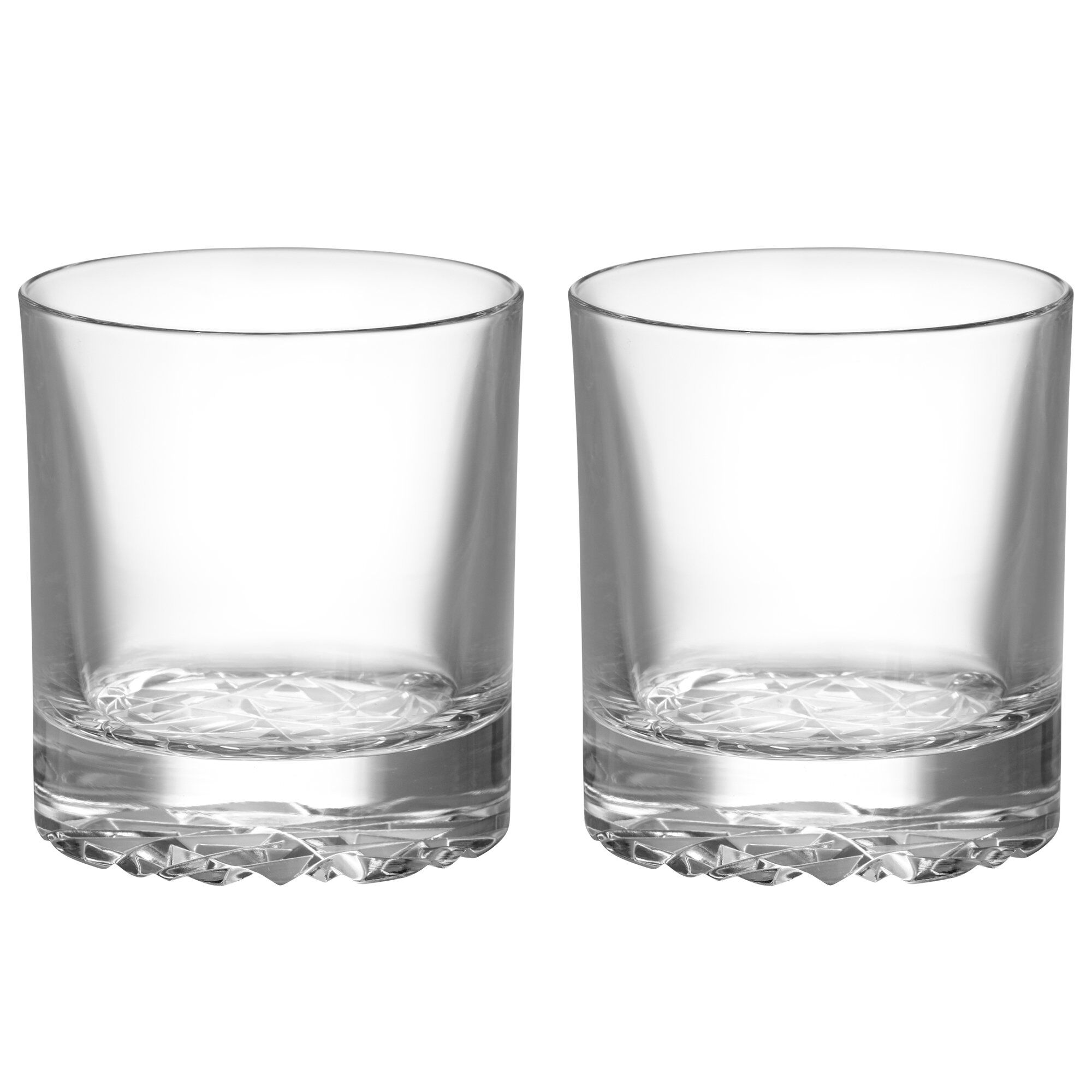 Orrefors Carat Double Old Fashioned Glass 28 Cl