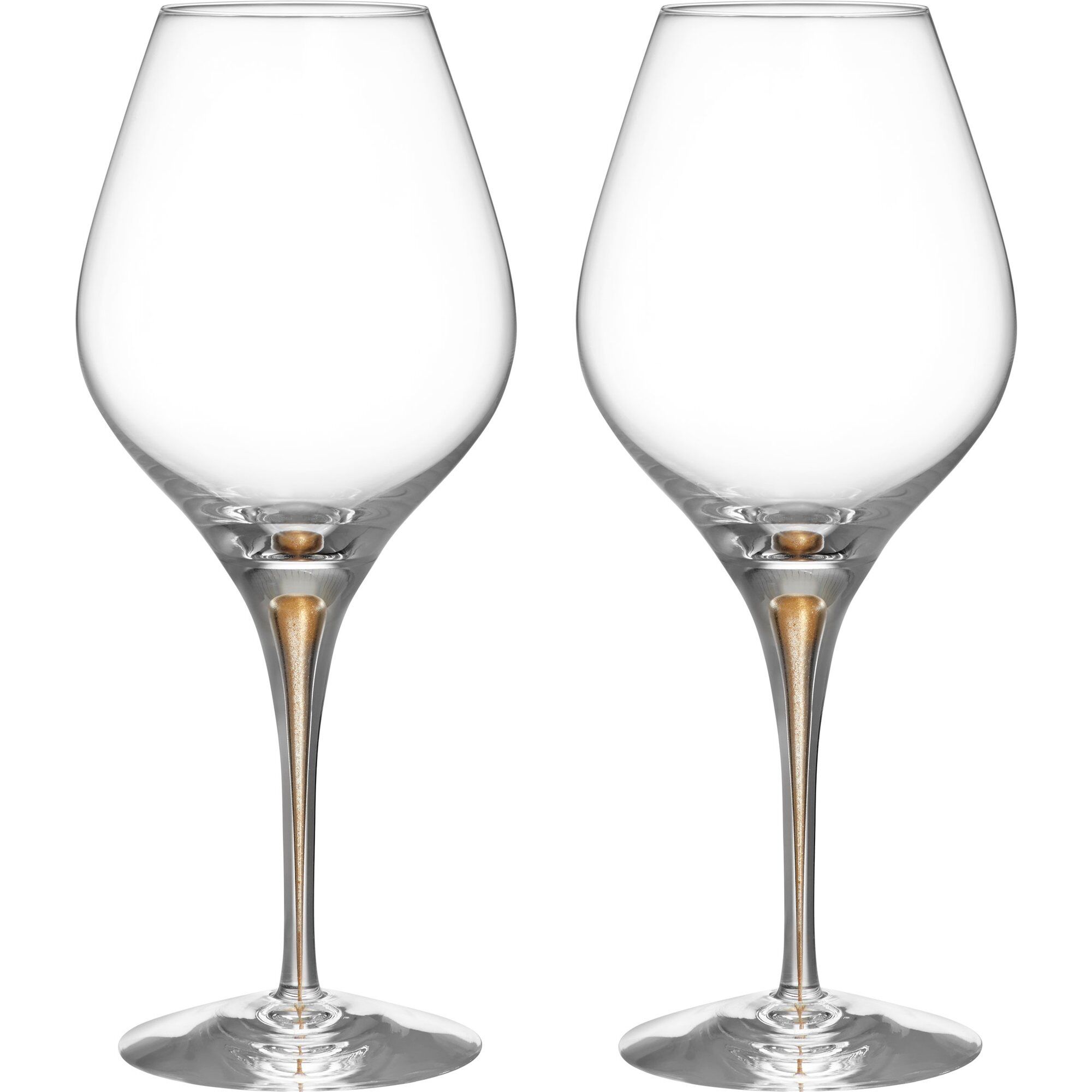 Orrefors Intermezzo Aroma Vinglas 62 Cl  Guld