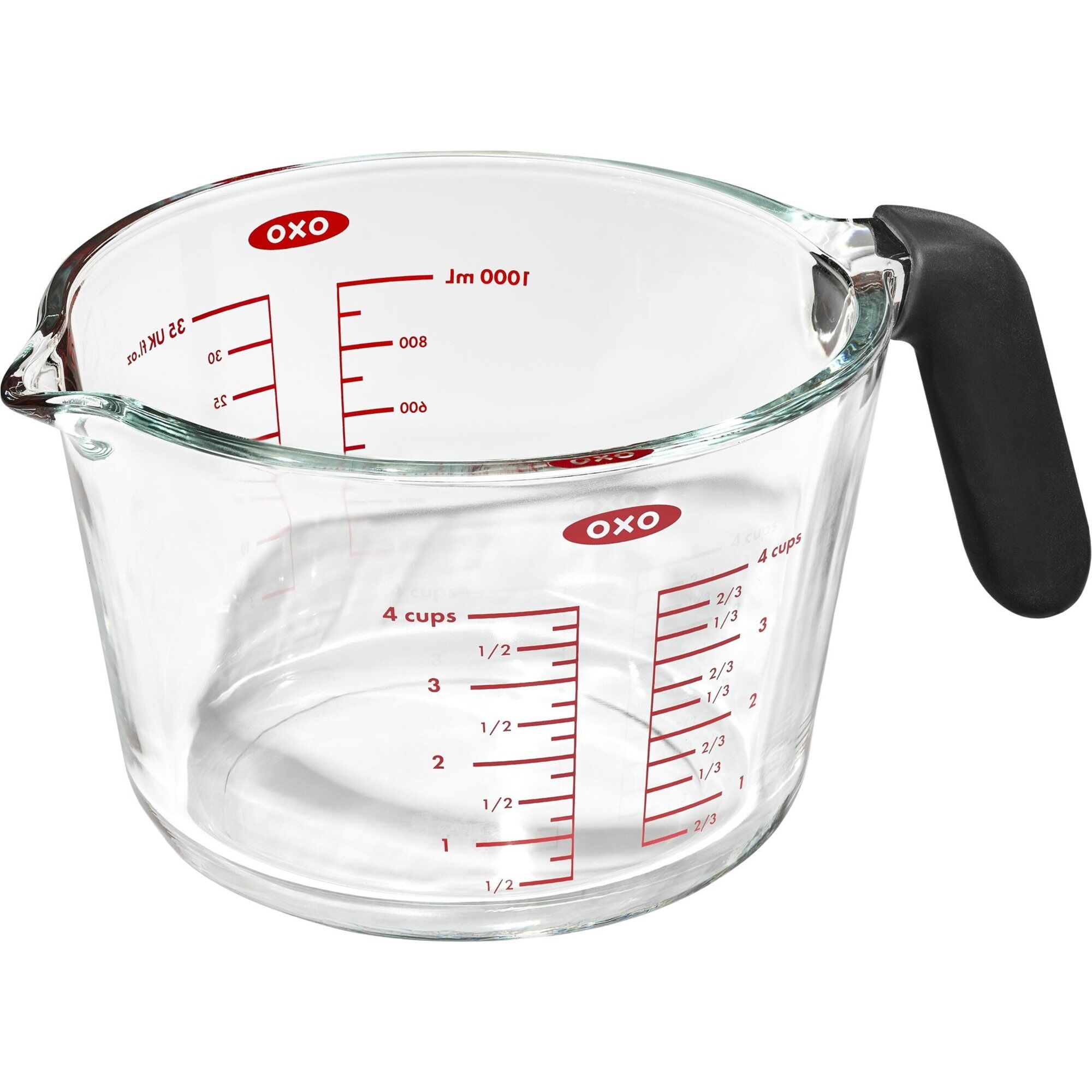 Oxo Målebæger   Liter  Glas