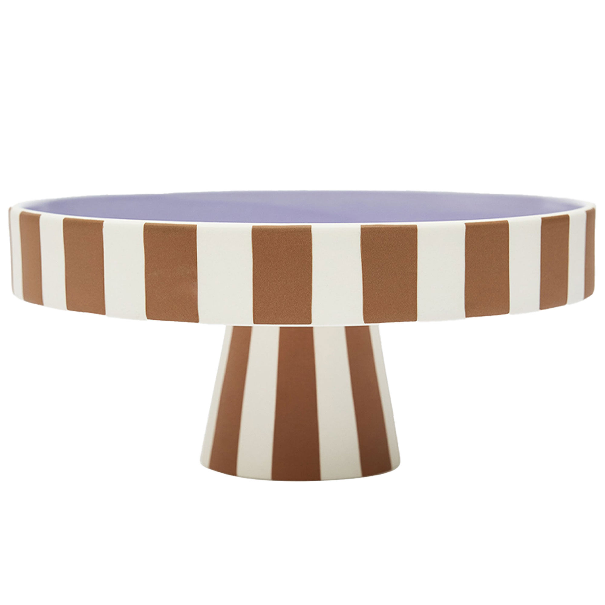 Oyoy Living Design Toppu Serveringsfad 20 Cm  Karamel Lavendel