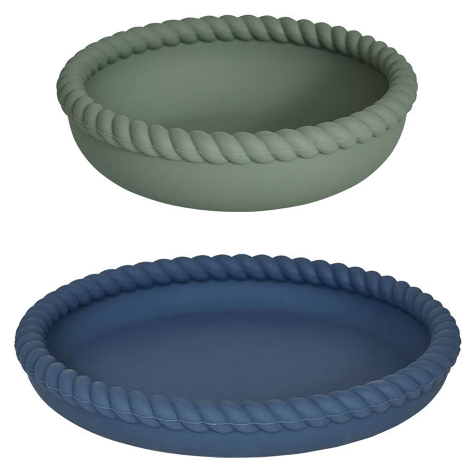Oyoy Mini Mellow Børneservice  Blue Olive