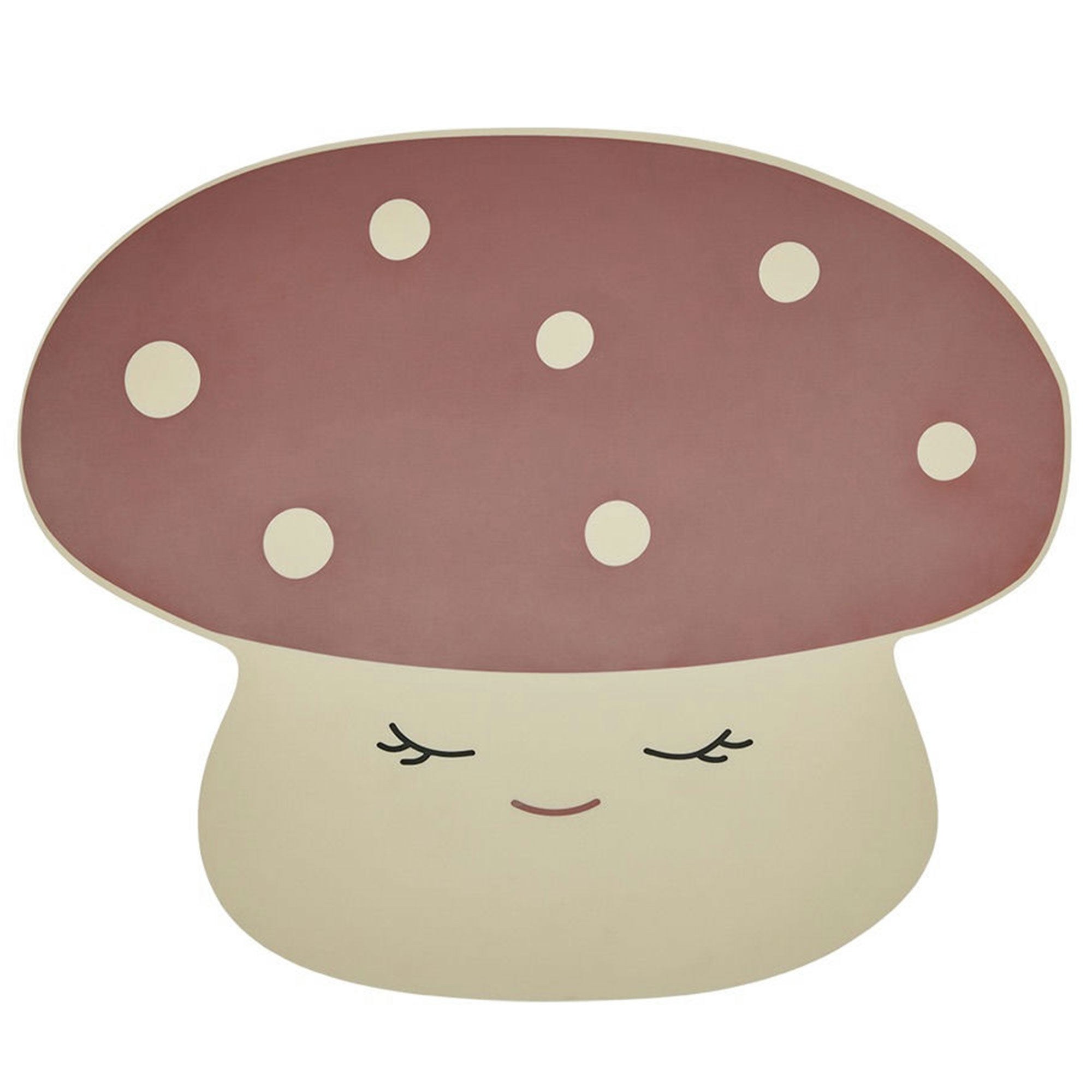 Oyoy Mini Mushroom Dækkeserviet  Red