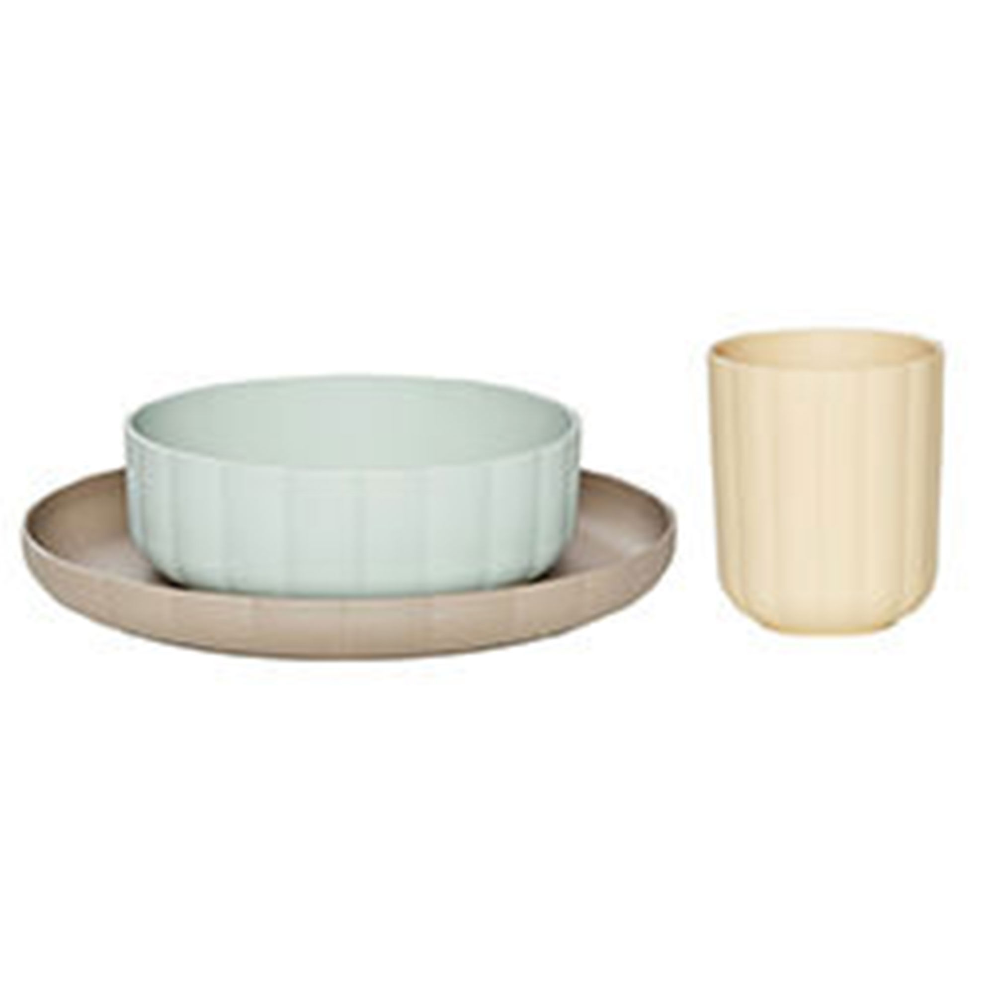 Oyoy Mini Pullo Børneservice  -dele  Mint Taupe
