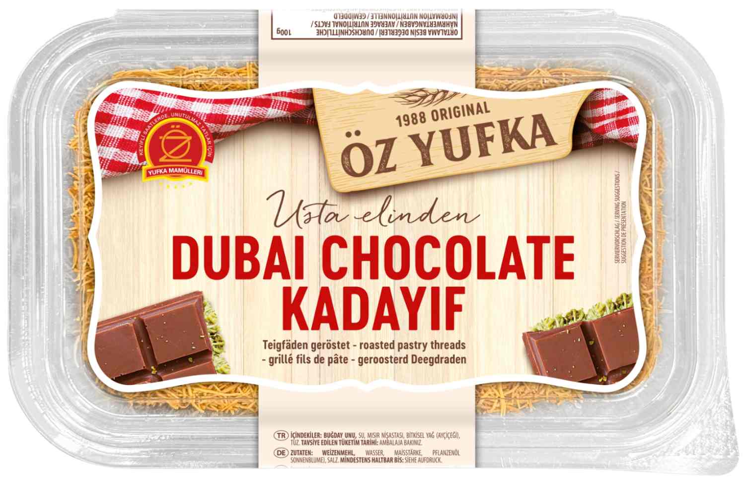 Oz Yufka Kadayif Ristet 200