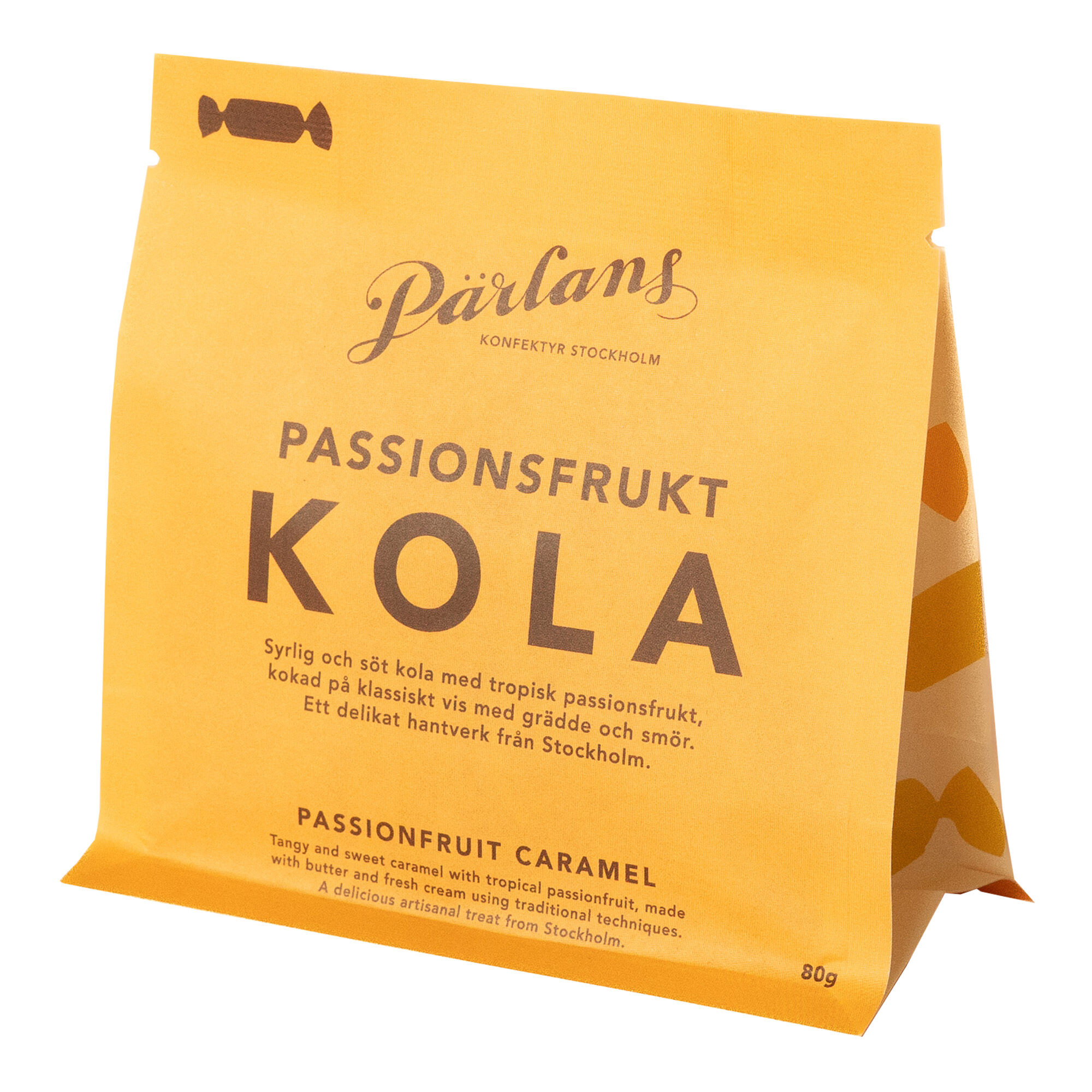 Pärlans Konfektyr Passionsfrugtkarameller 80