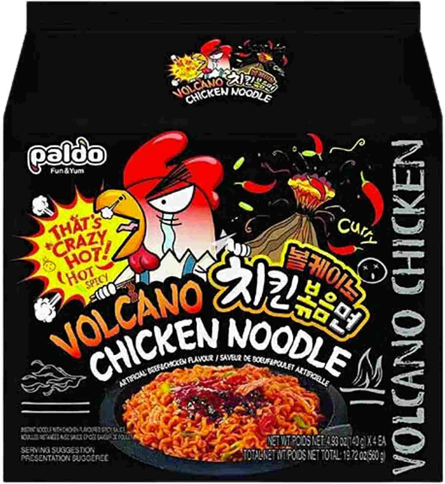 Paldo Volcano Chicken Noodle -pack