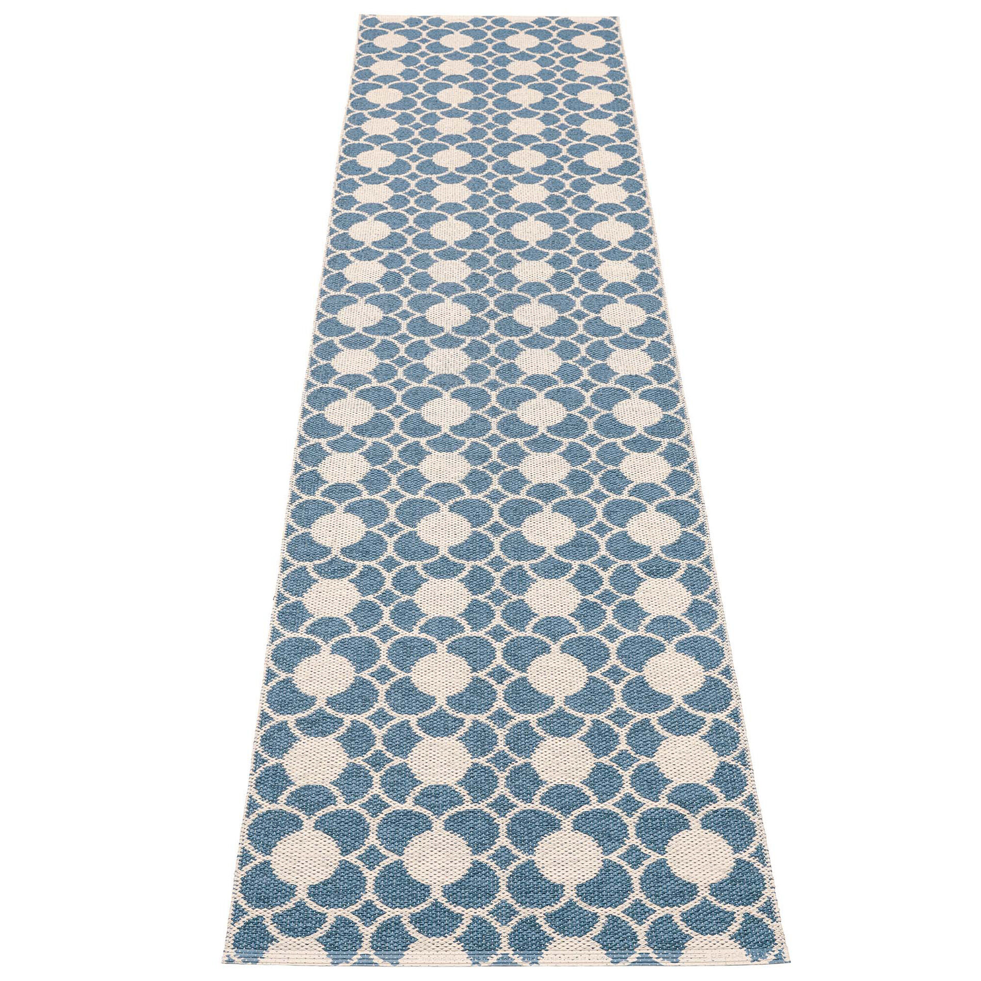 Pappelina Anya Gulvtæppe 300    70 Cm  River Blue Vanilla
