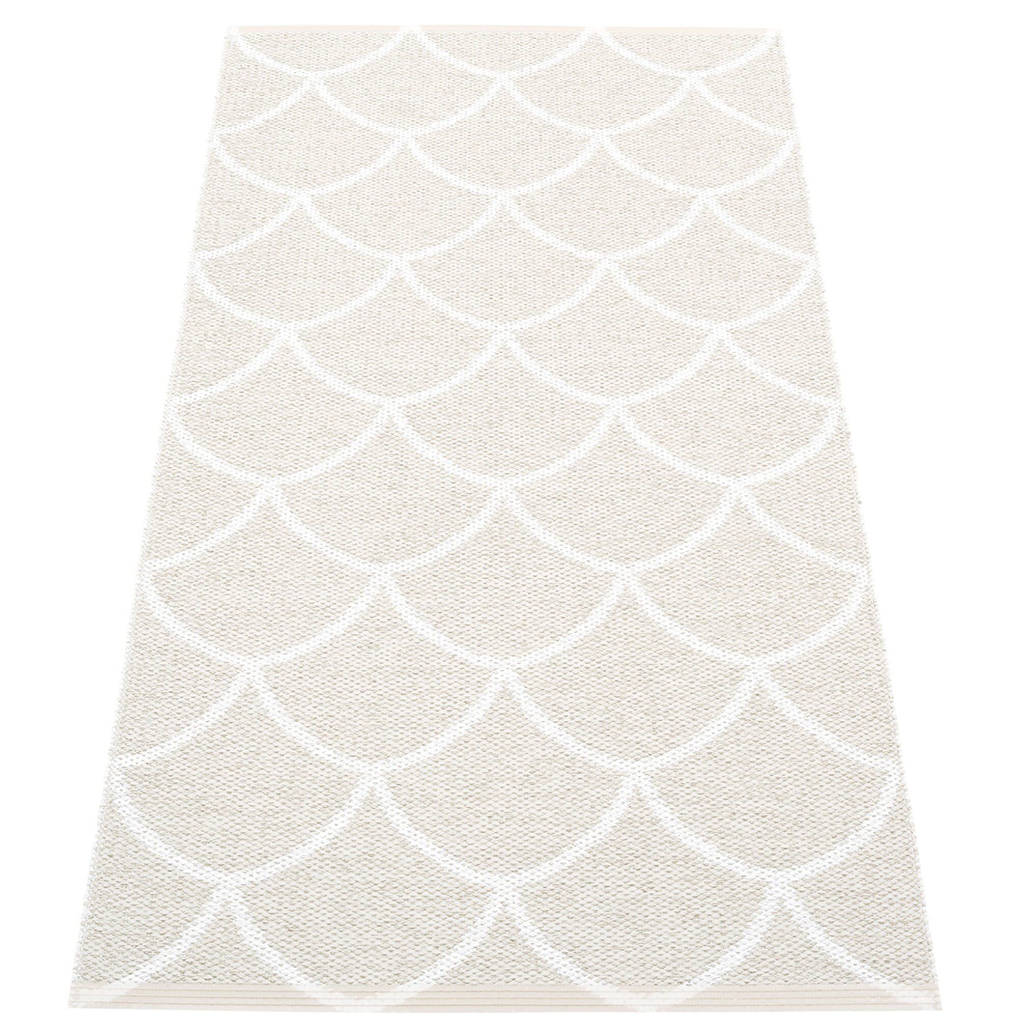 Pappelina Gulvtæppe Kotte  70   150 Cm  Fossil Grey White