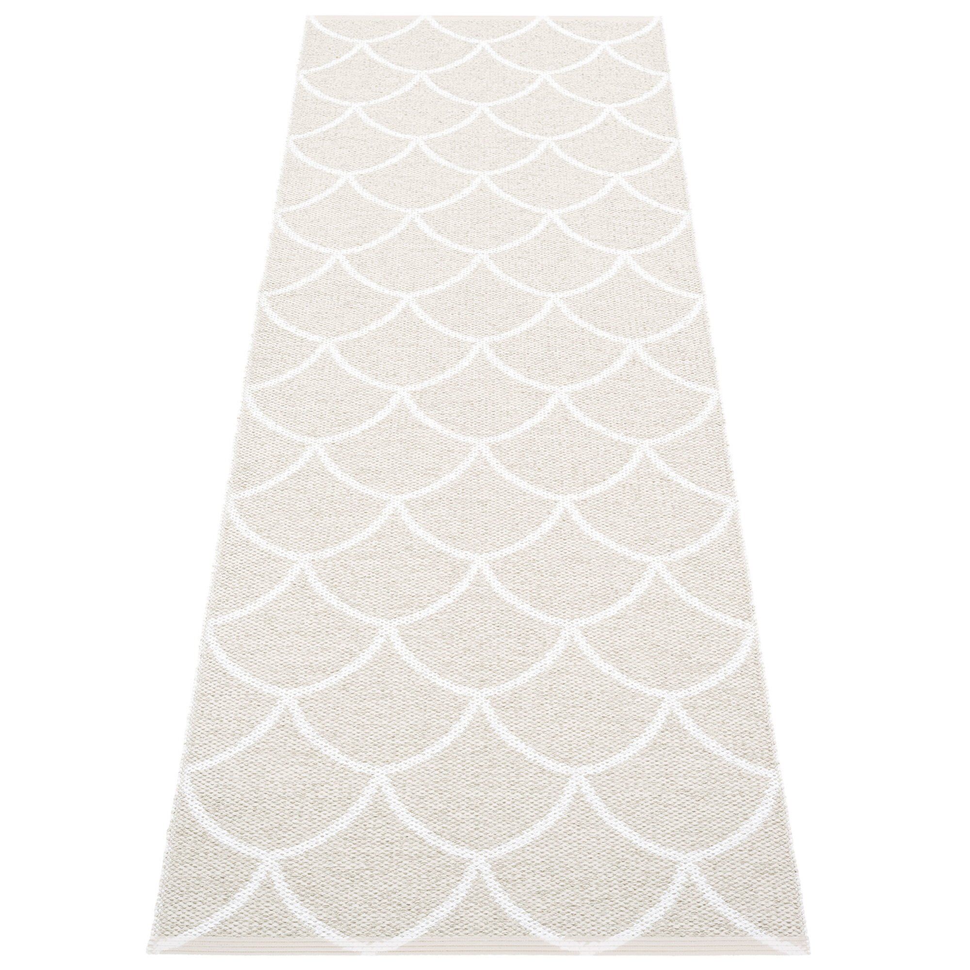 Pappelina Gulvtæppe Kotte  70   225 Cm  Fossil Grey White