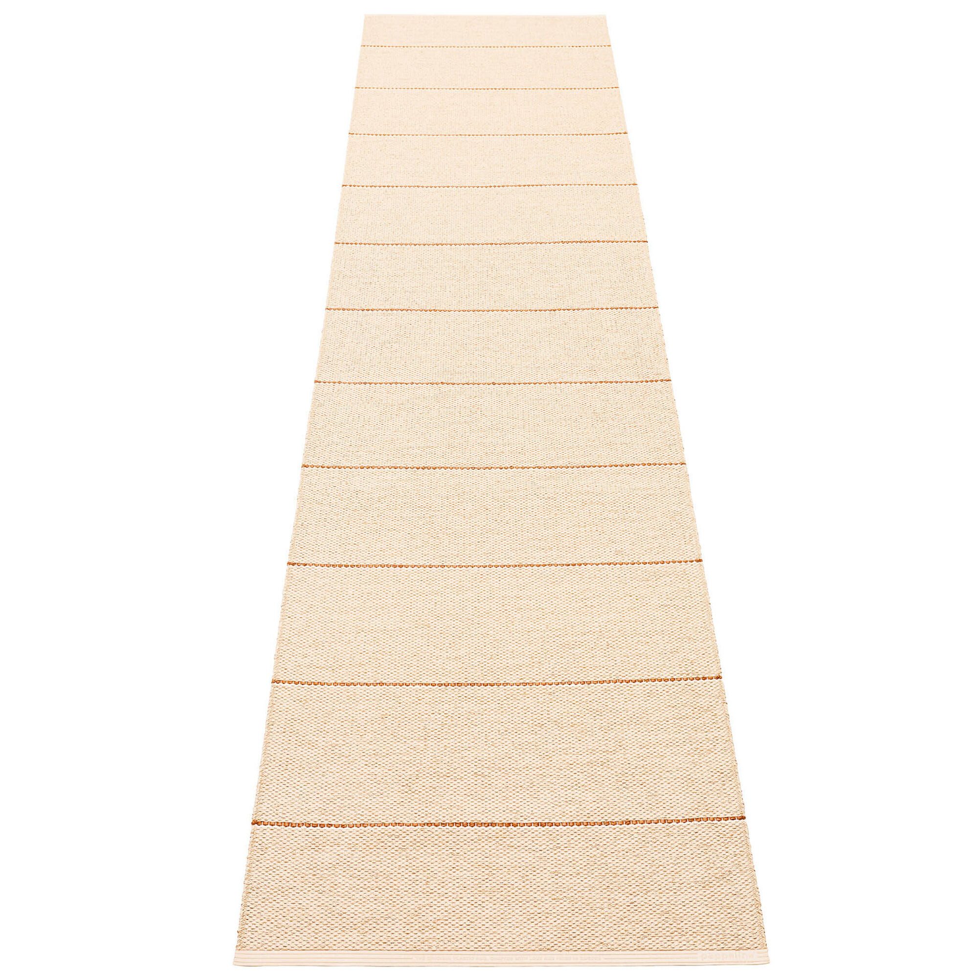 Pappelina Lea Gulvtæppe 300    70 Cm  Beige Rust Vanilla