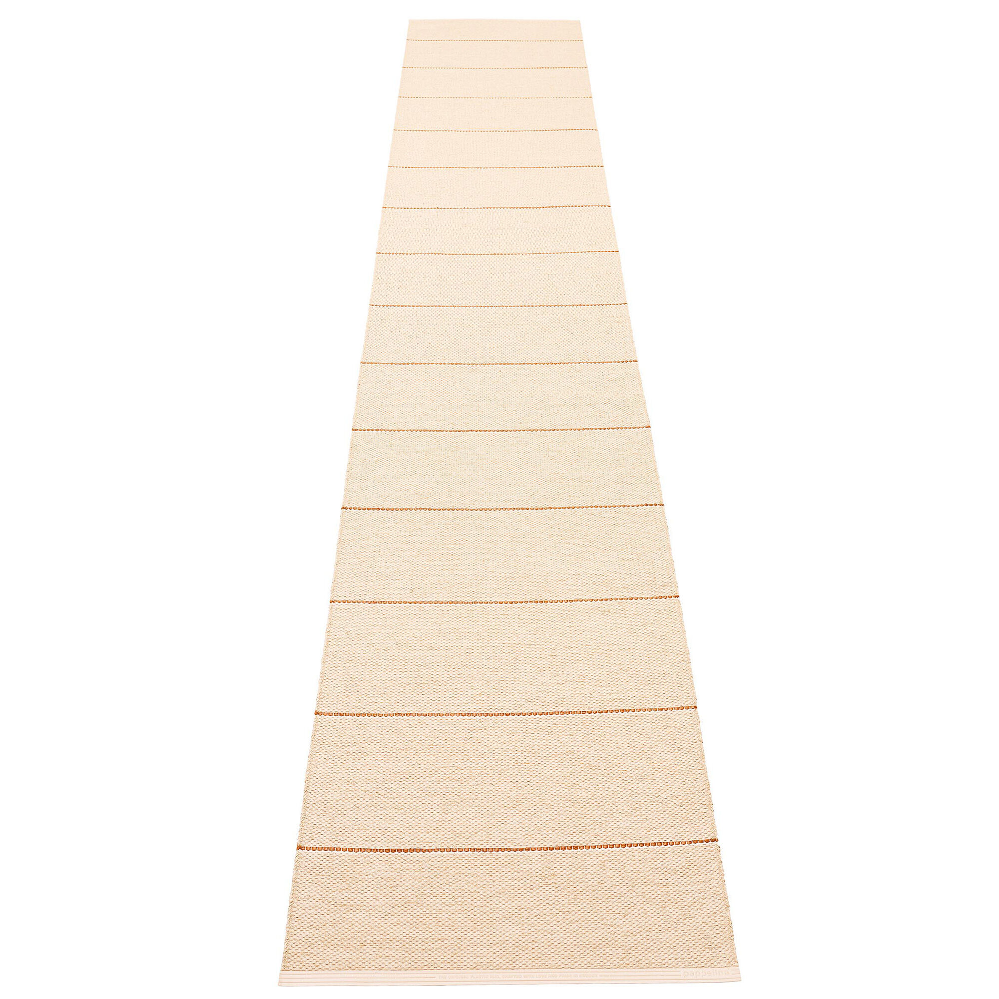 Pappelina Lea Gulvtæppe 375    70 Cm  Beige Rust Vanilla