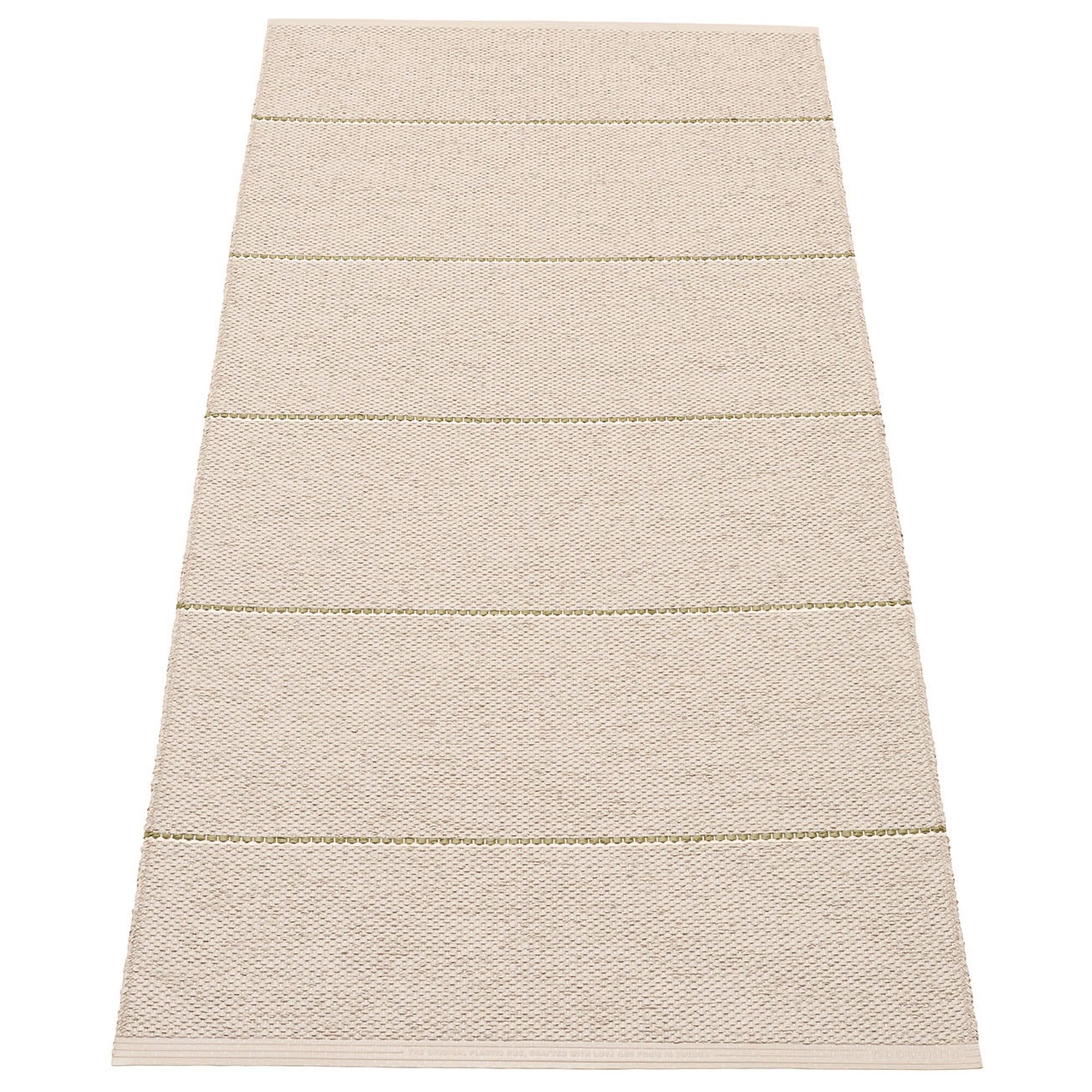 Pappelina Lea Gulvtæppe 150    70 Cm  Linen Pine Vanilla