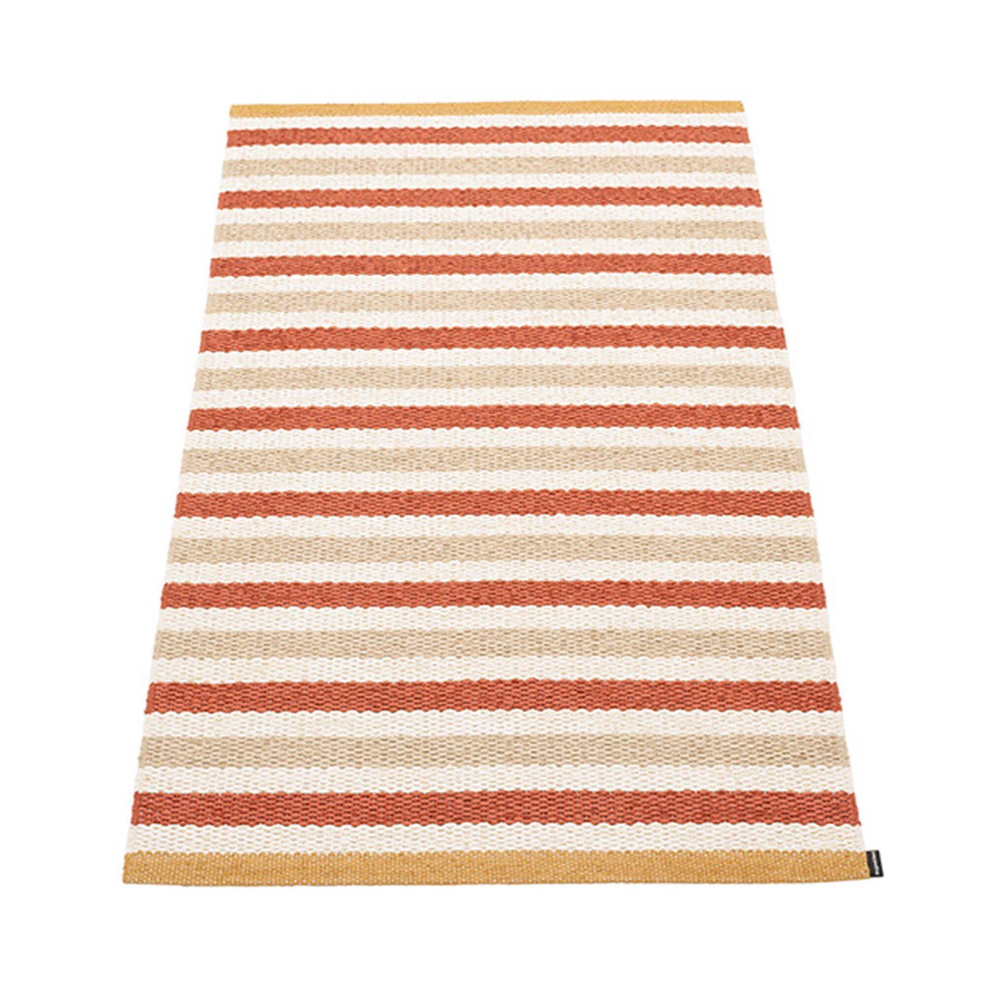Pappelina Teo Gulvtæppe 70 Cm   120 Cm  Brick Beige Vanilla