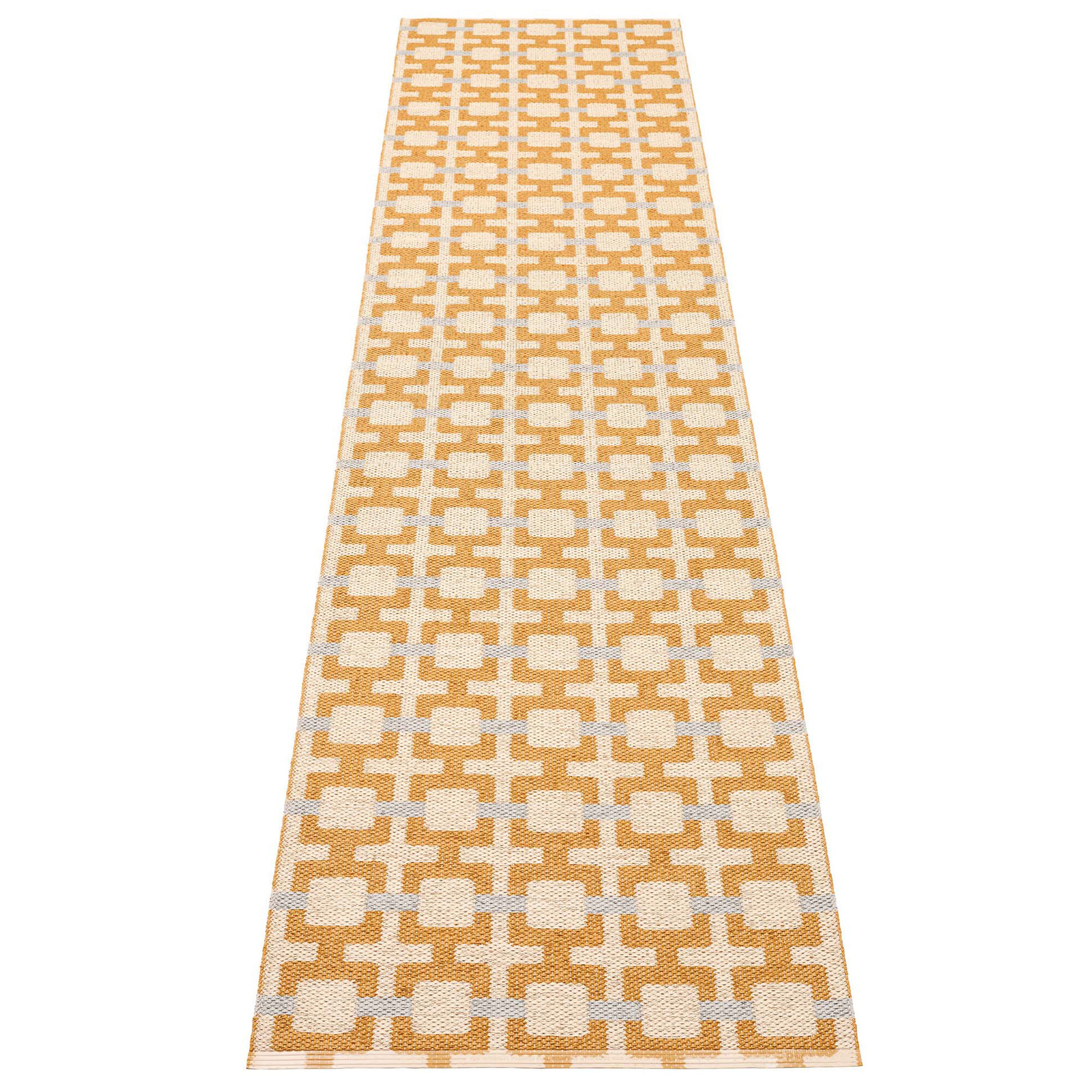 Pappelina Tom Gulvtæppe 300   70 Cm  Ochre Cream Sage