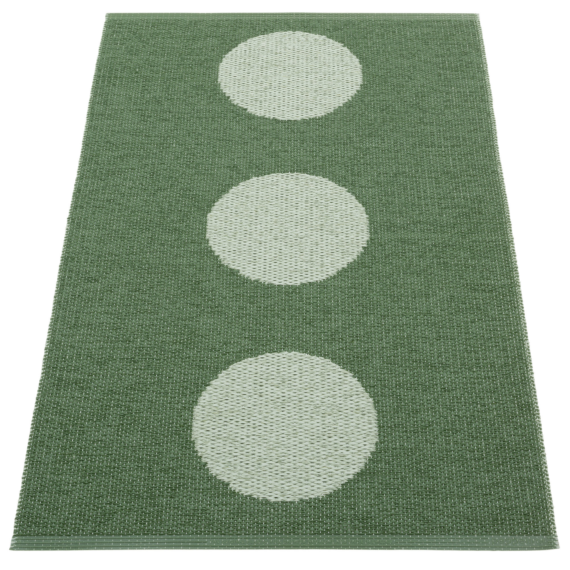 Pappelina Vera Pop Tæppe 70x120 Cm  Leaf Misty Mint