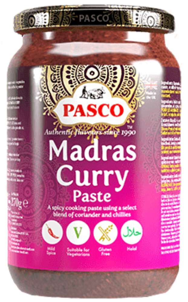 Pasco Madras Karrypasta Mild 270