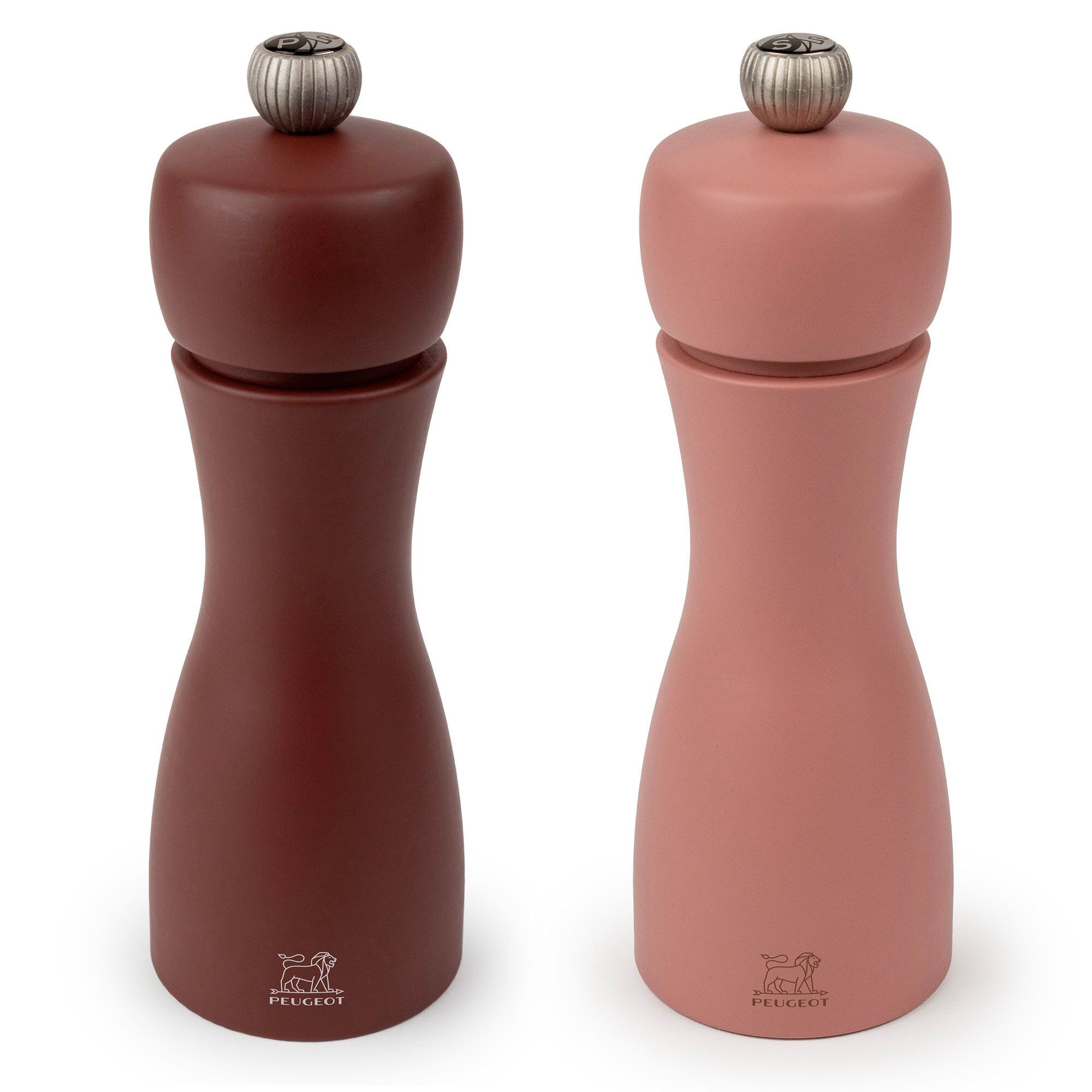 Peugeot Tahiti Salt- Og Pebersæt 15 Cm  Cacao   Nuts
