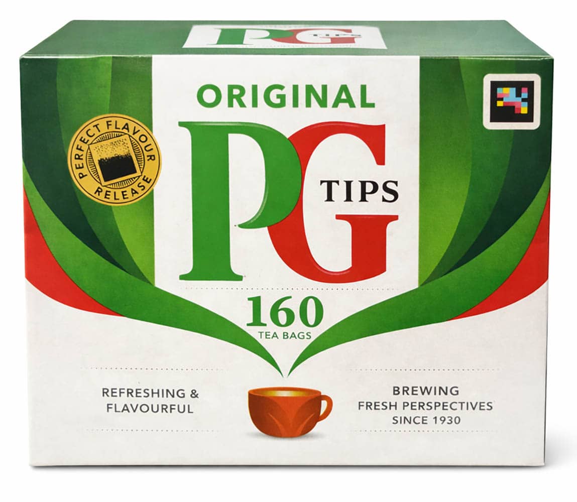 Pg Tips Sort Te 160 Stk