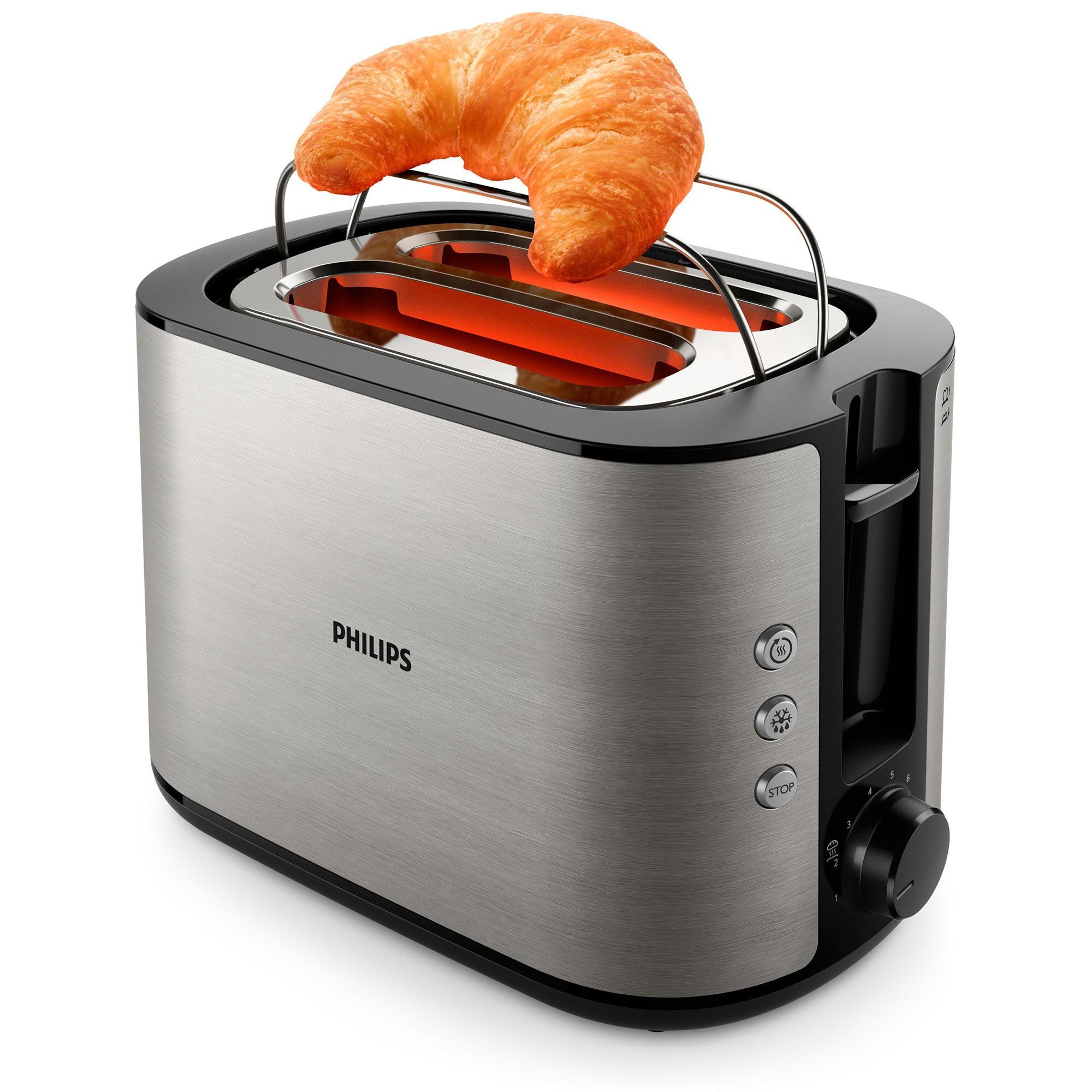 Philips Hd2650 90 Viva Collection Brødrister  Metal