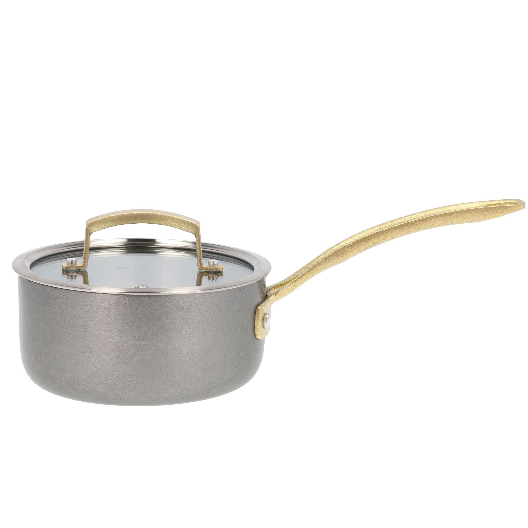 Pillivuyt Durance Kasserolle Med Låg     Liter 16 Cm  Rustfrit Stål