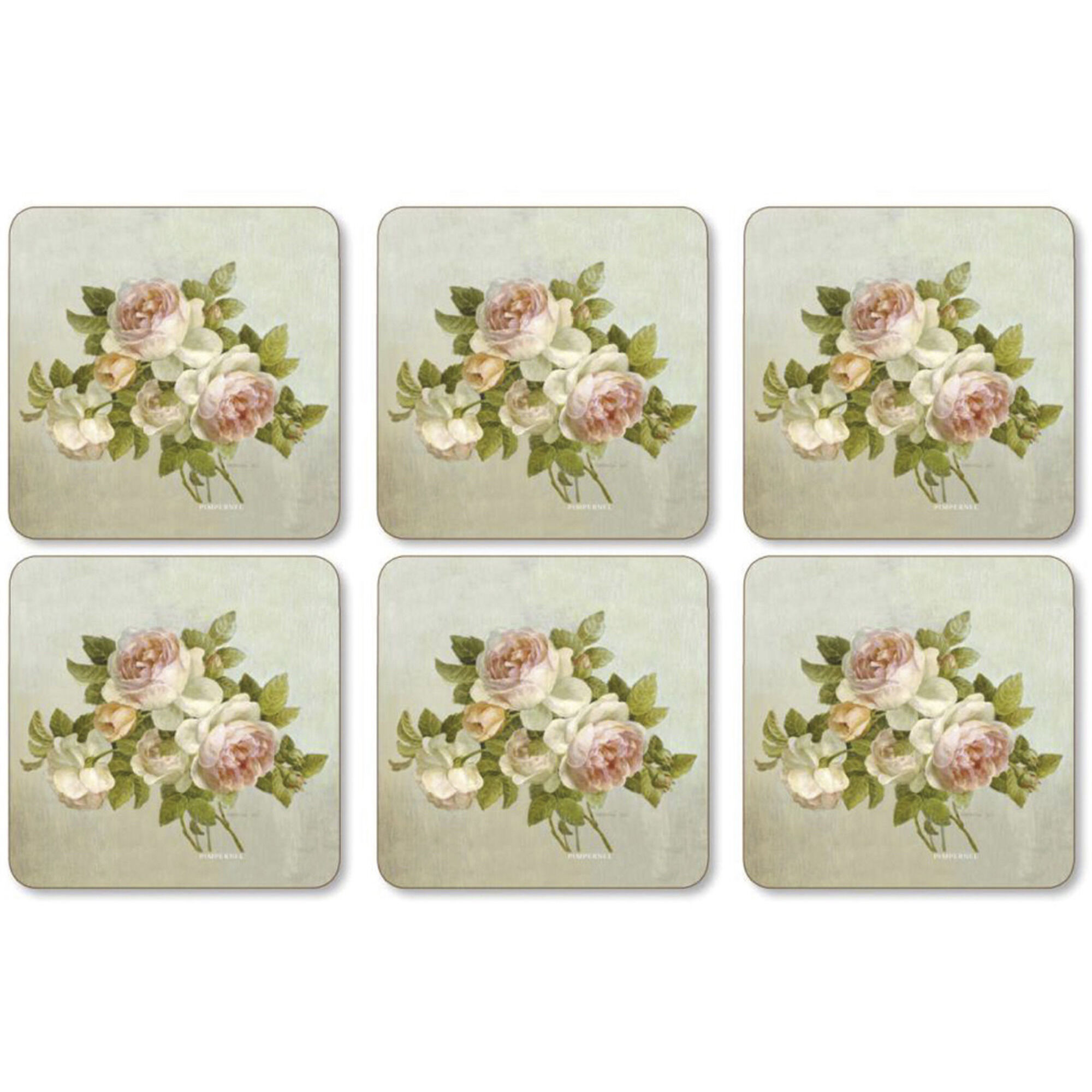 Pimpernel Glasunderlag  39 Antique Rose 39