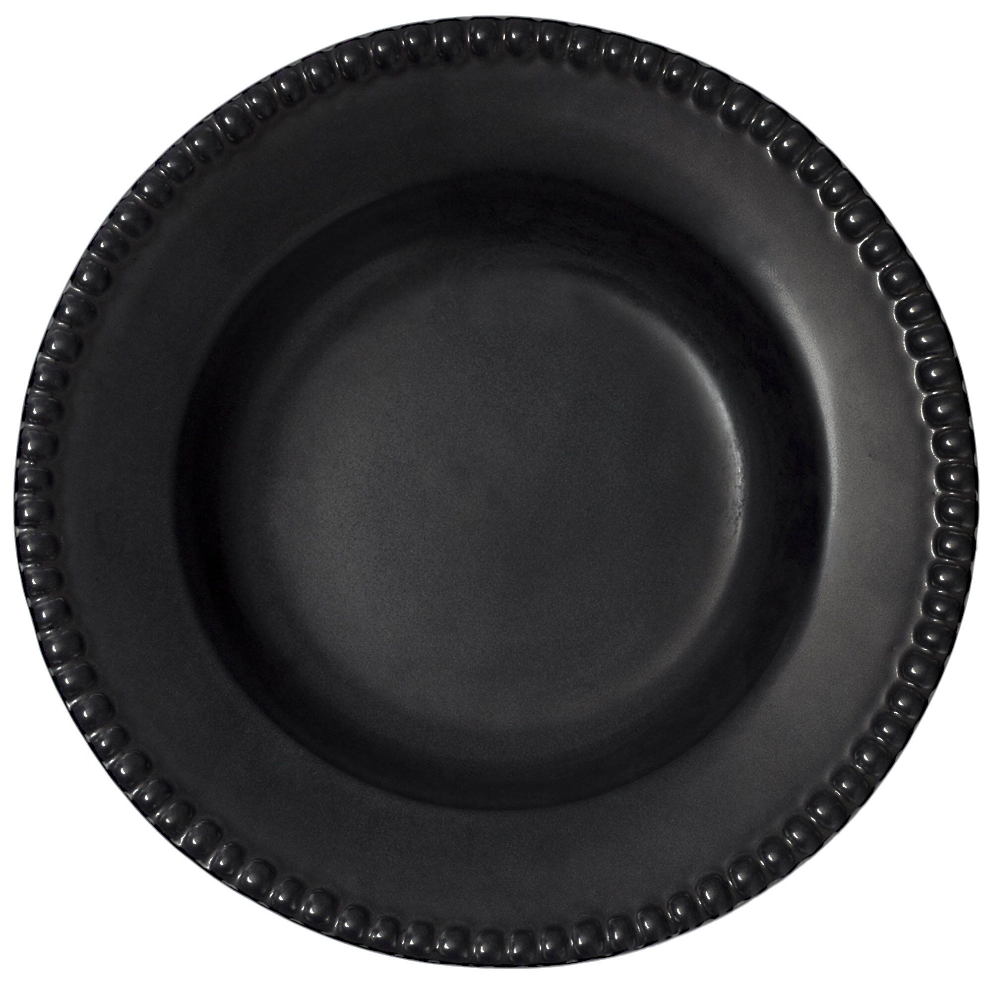 Potteryjo Daria Dyb Tallerken 26 Cm    Stk  Ink Black