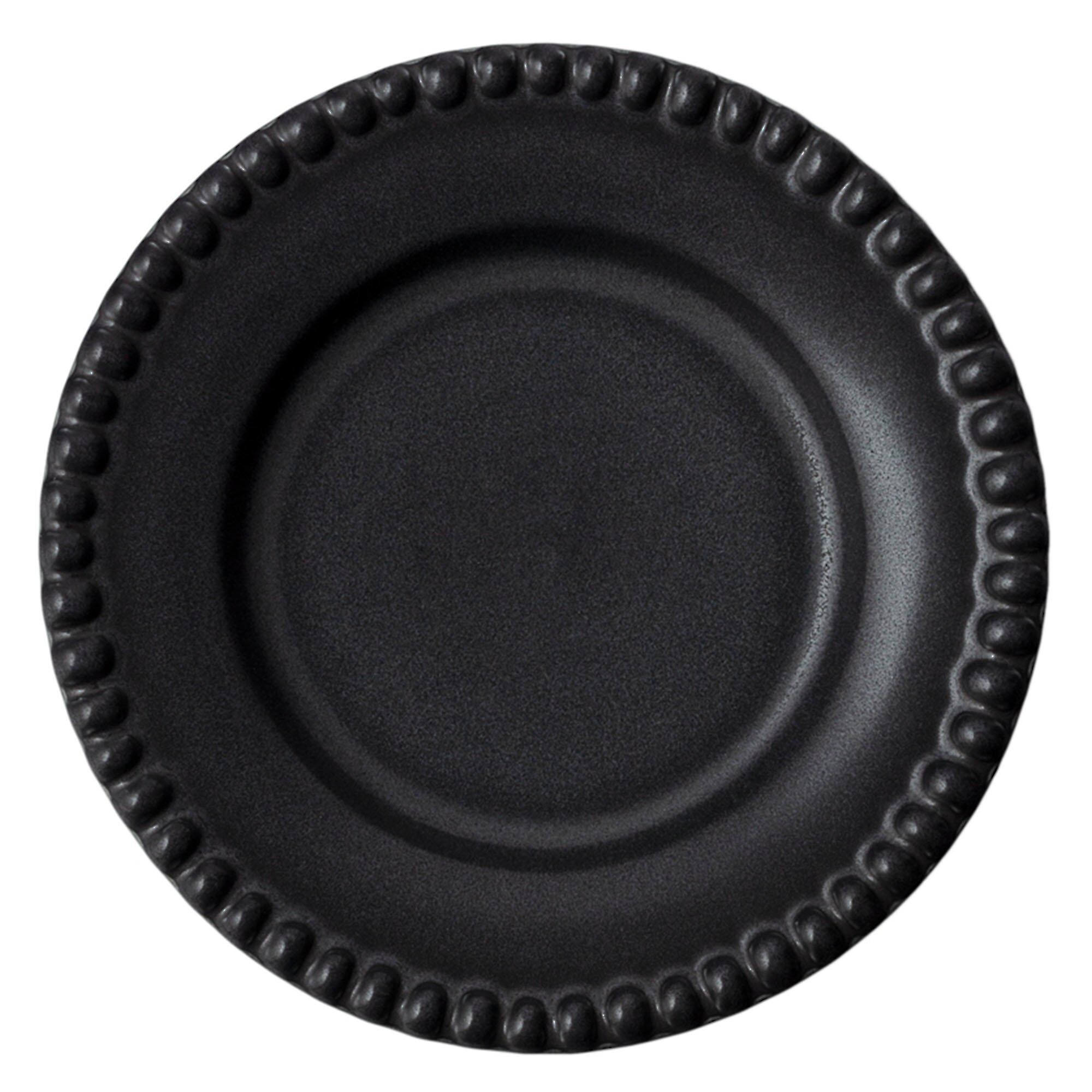Potteryjo Daria Tallerken 18 Cm    Stk  Ink Black