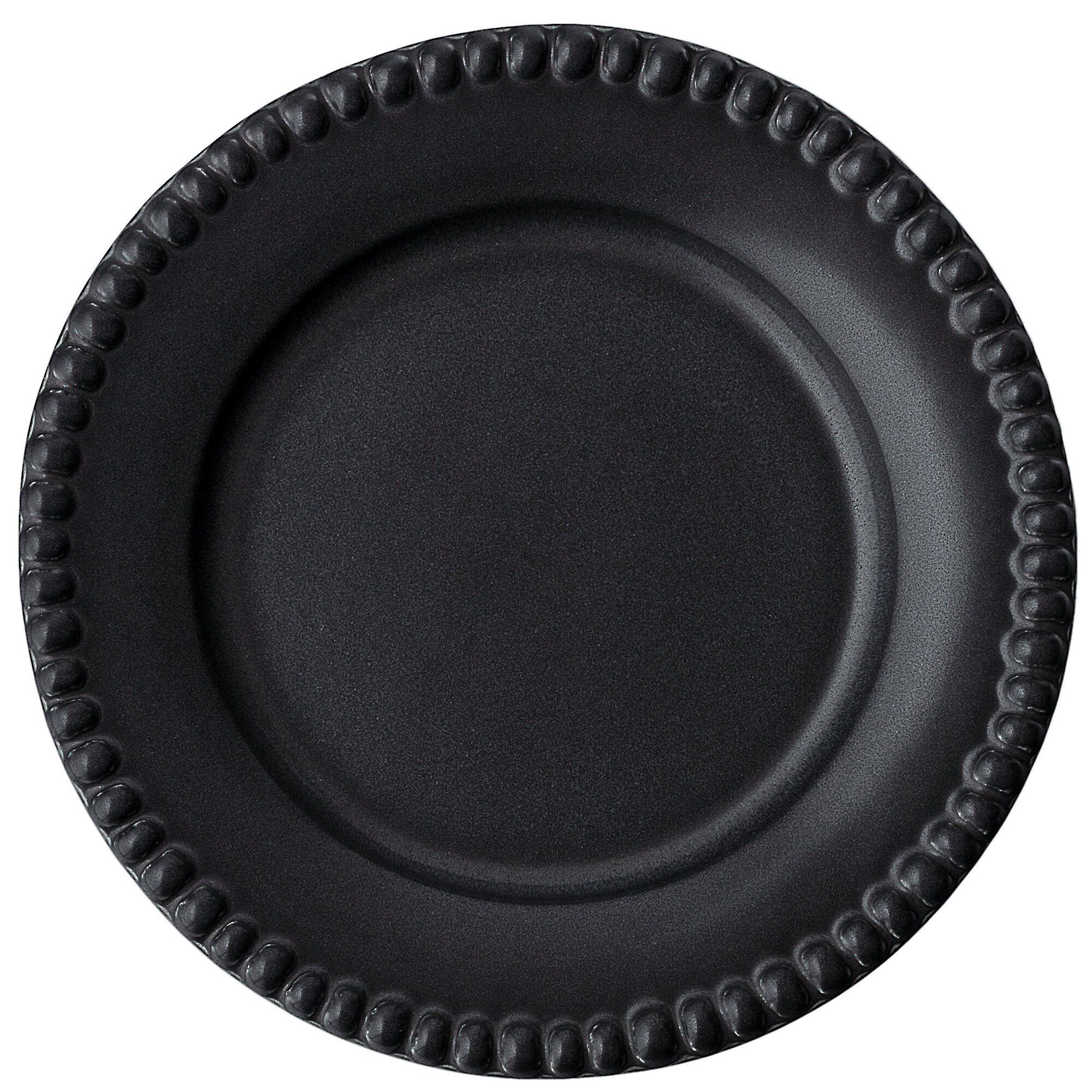Potteryjo Daria Tallerken 22 Cm    Stk  Ink Black