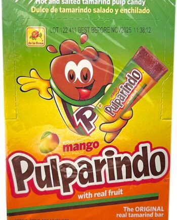 Pulparindo Mango Frugtstang 20 Stk