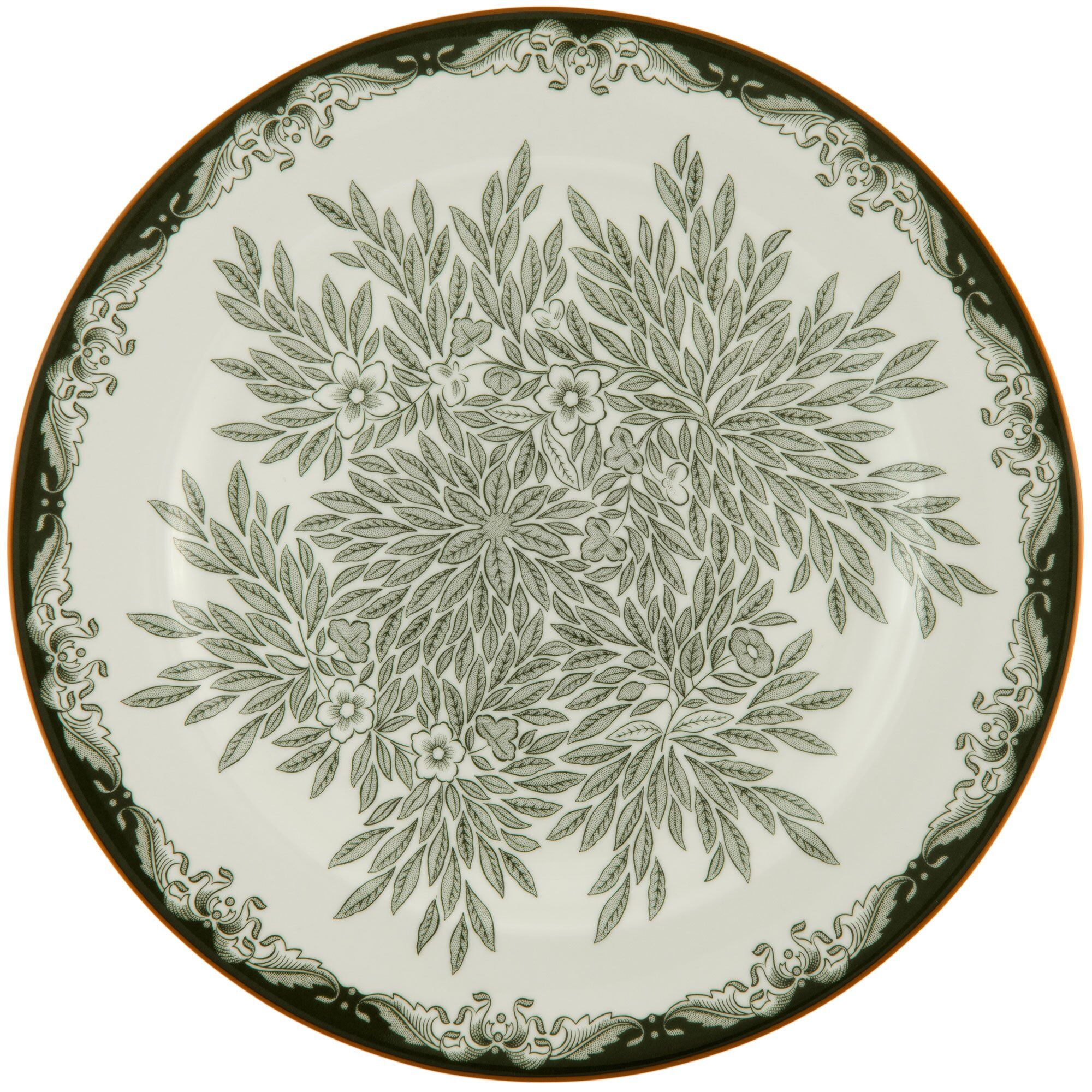 Rörstrand Ostindia Floris Tallerken 27 Cm  Grøn