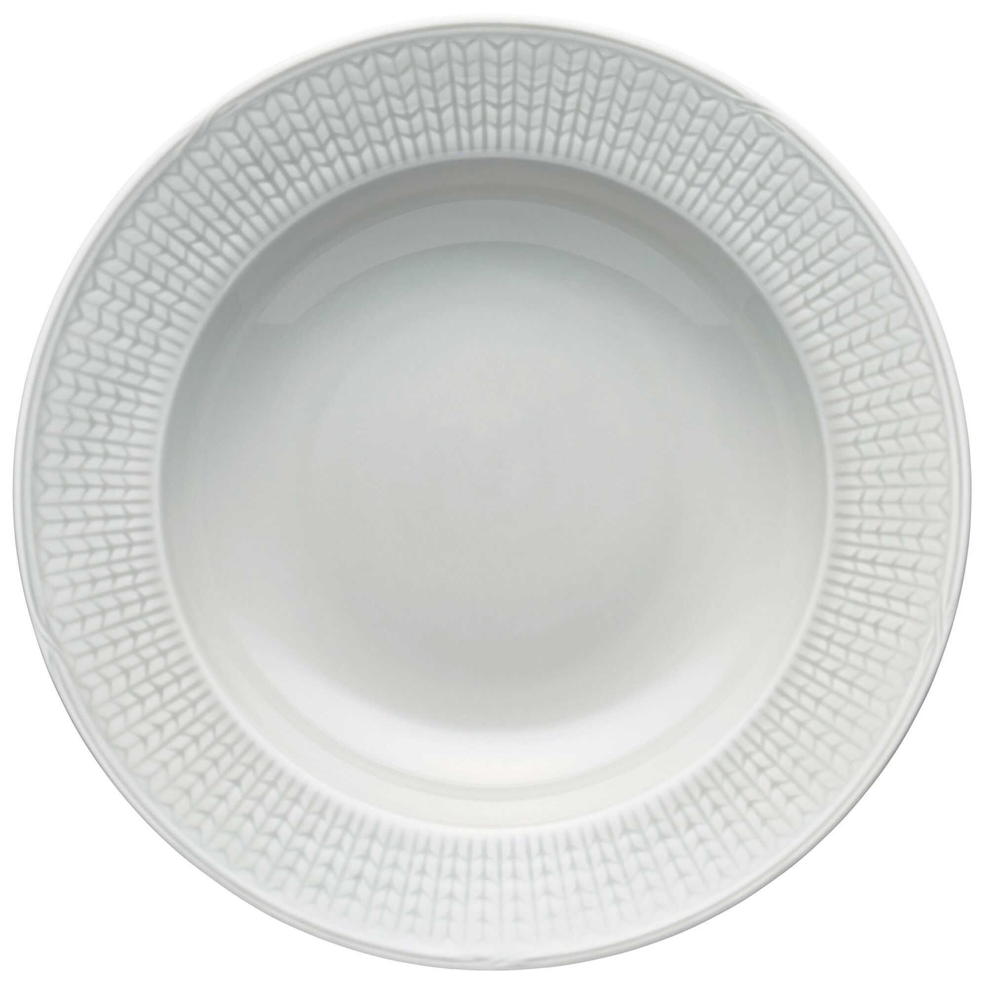Rörstrand Swedish Grace Dyb Tallerken 25 Cm  Dimma