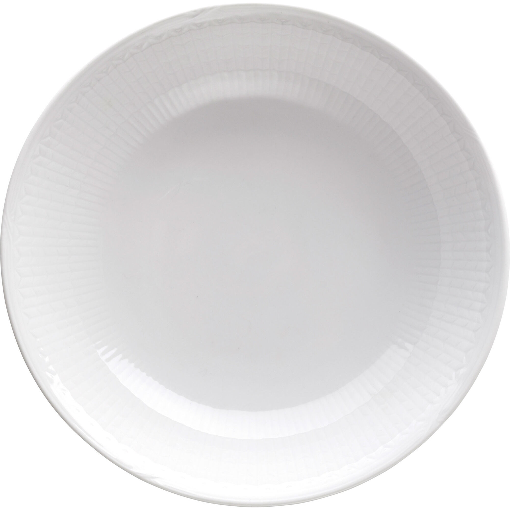 Rörstrand Swedish Grace Dyb Tallerken  19 Cm  Hvid