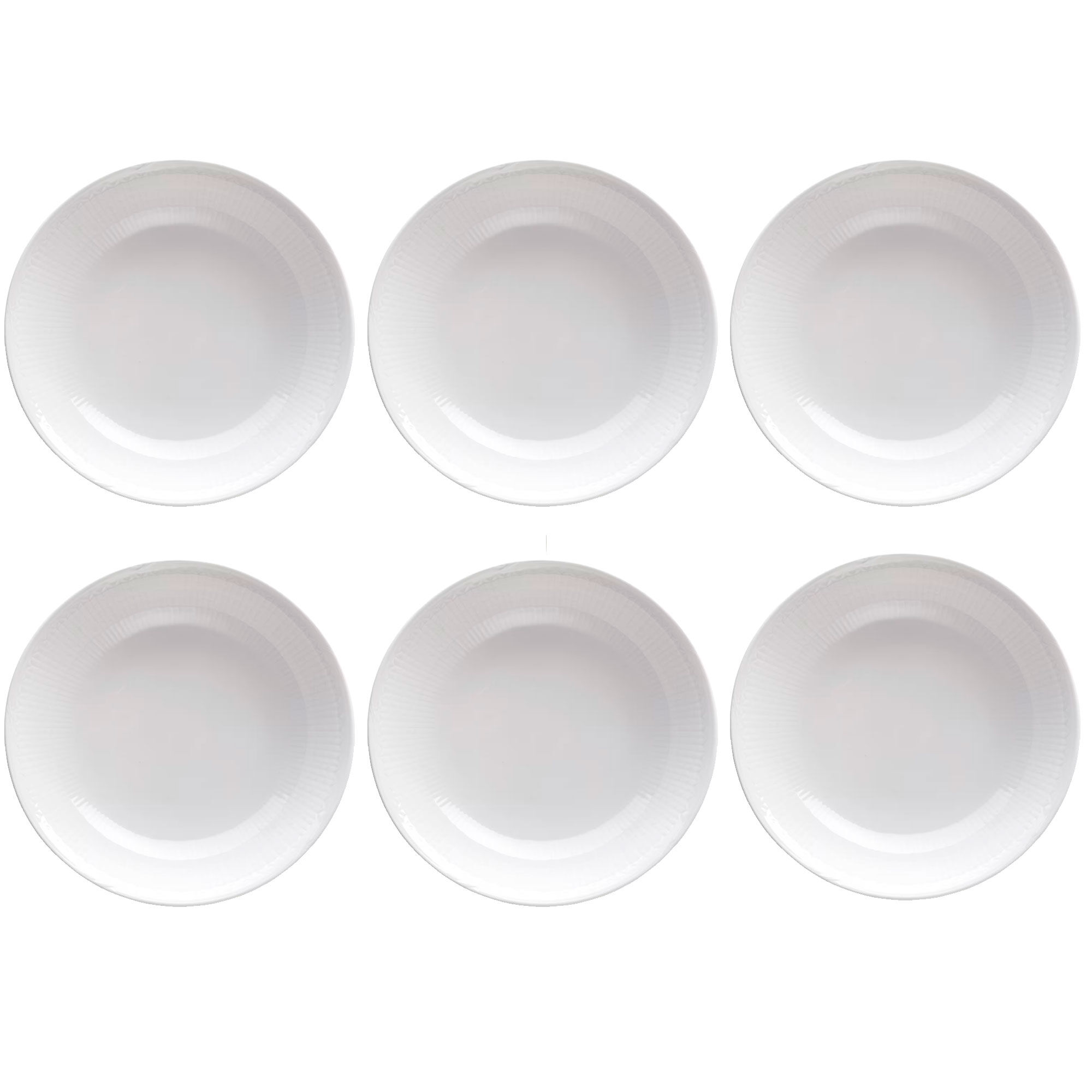 Rörstrand Swedish Grace Hvid Dyb Tallerken 19 Cm  -pak