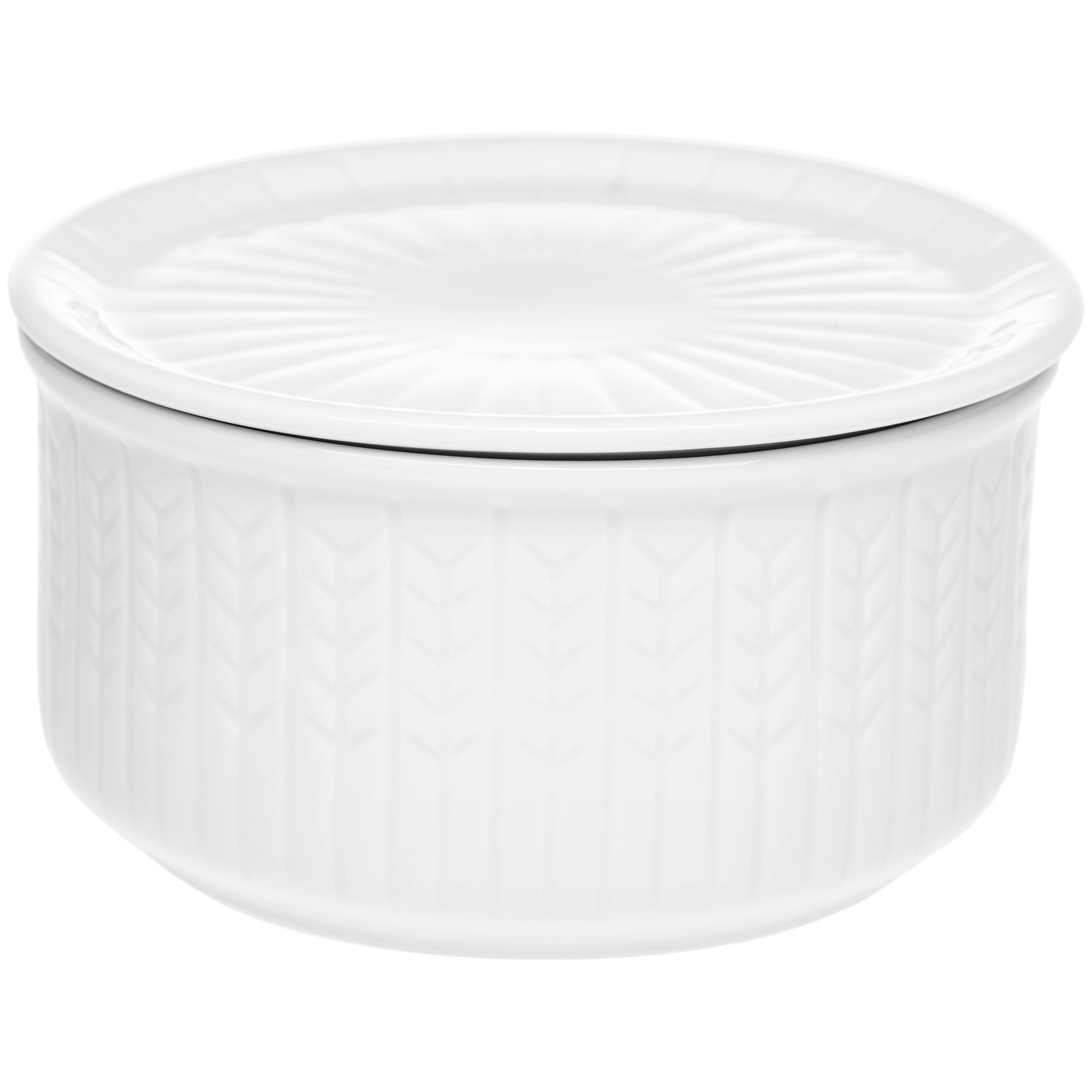 Rörstrand Swedish Grace Lav Krukke Small     Liter  Sne