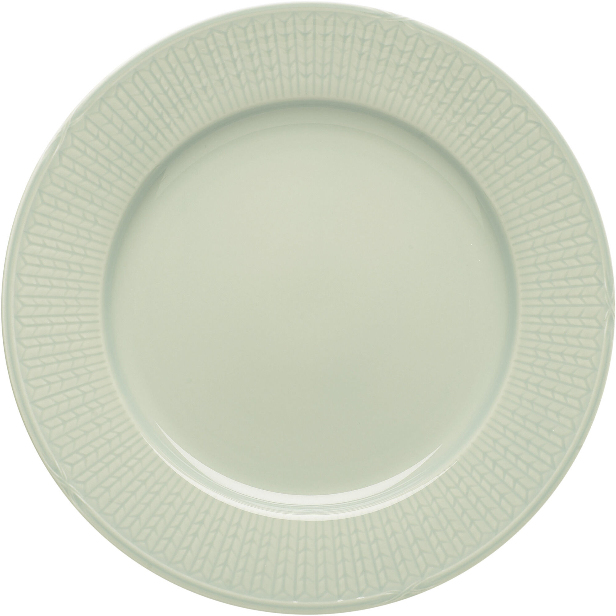 Rörstrand Swedish Grace Lysegrøn Tallerken 27 Cm  Porcelæn