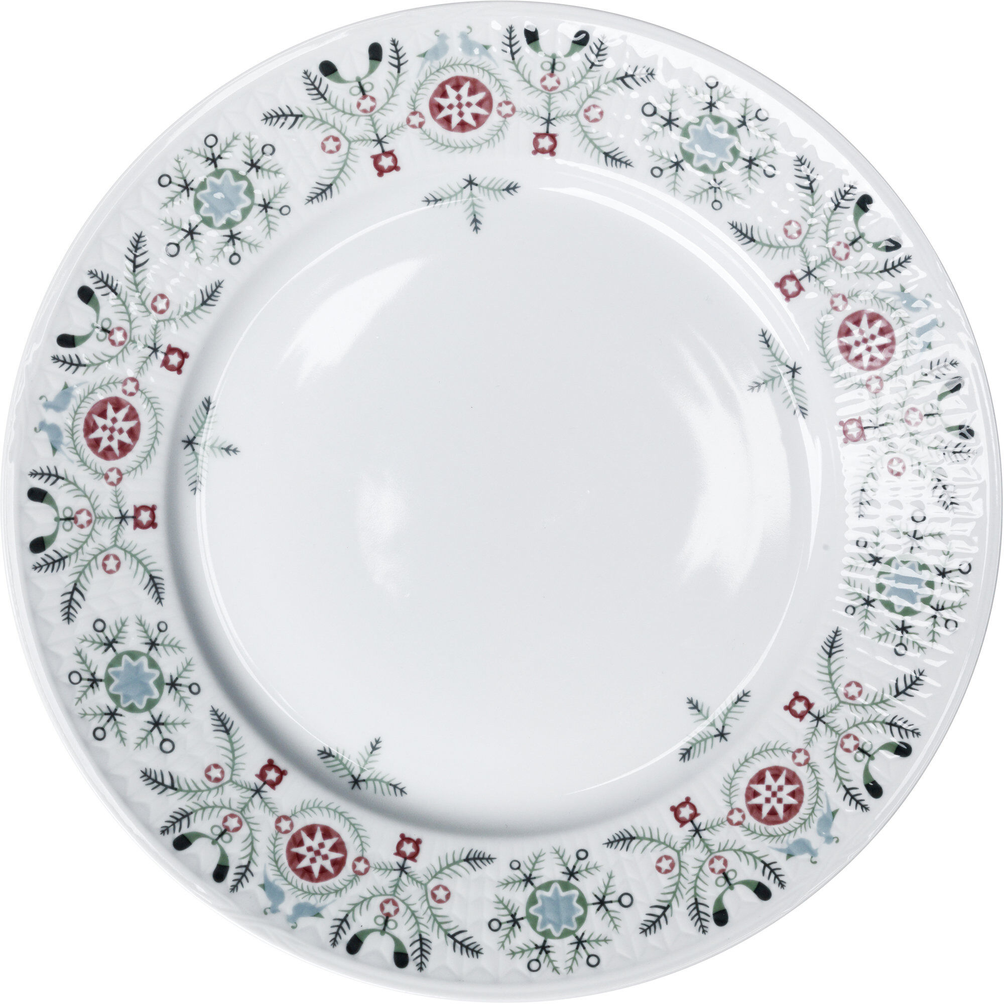 Rörstrand Swedish Grace Vinter Tallerken 27 Cm  Porcelæn