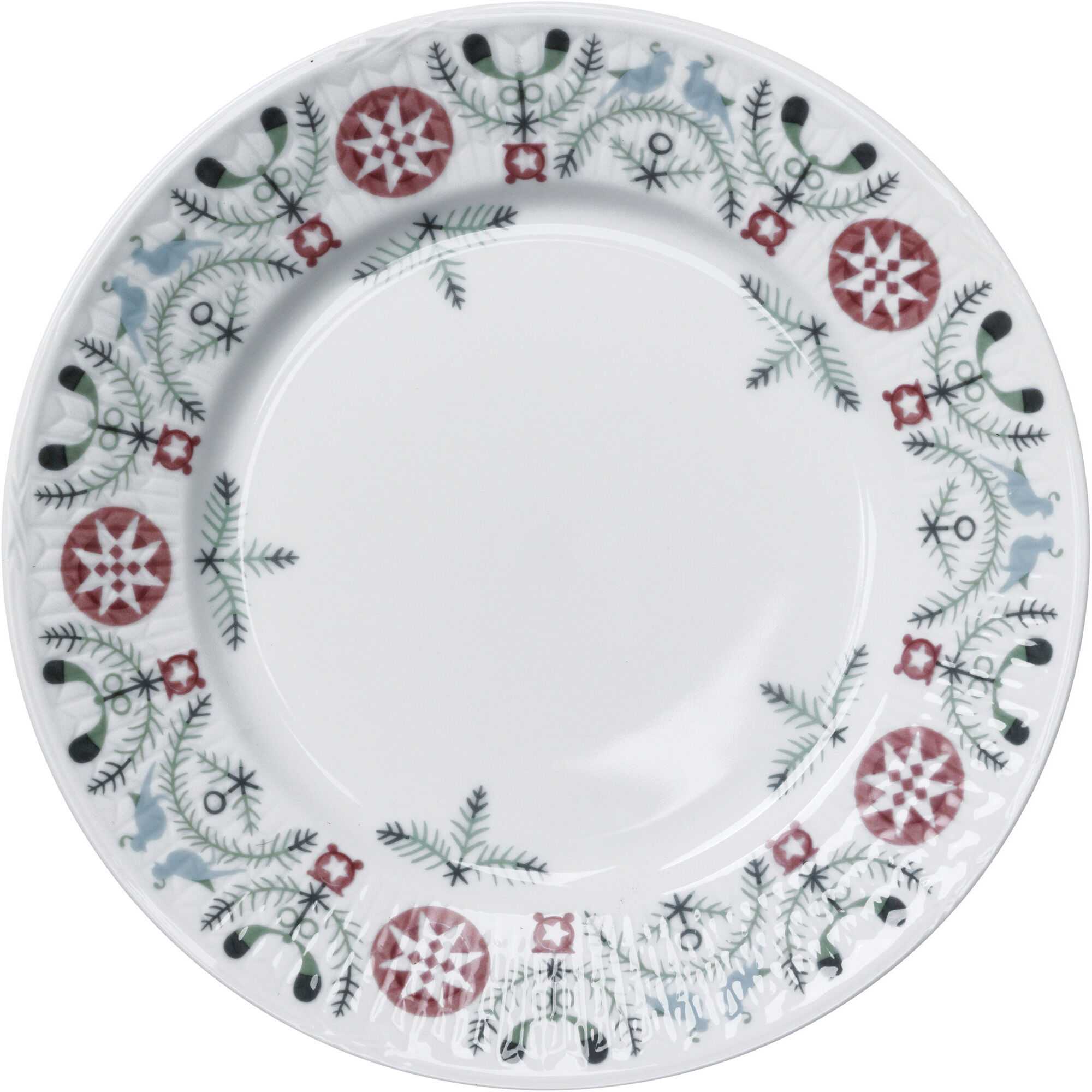 Rörstrand Swedish Grace Vinter Tallerken 17 Cm  Porcelæn