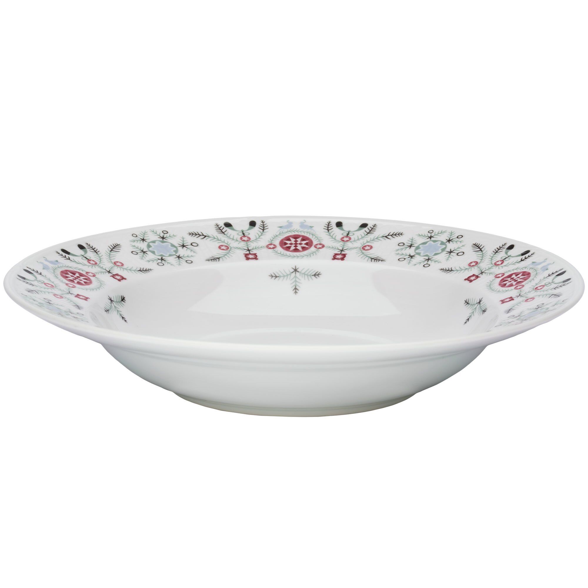 Rörstrand Swedish Grace Winter Dyb Tallerken 25 Cm