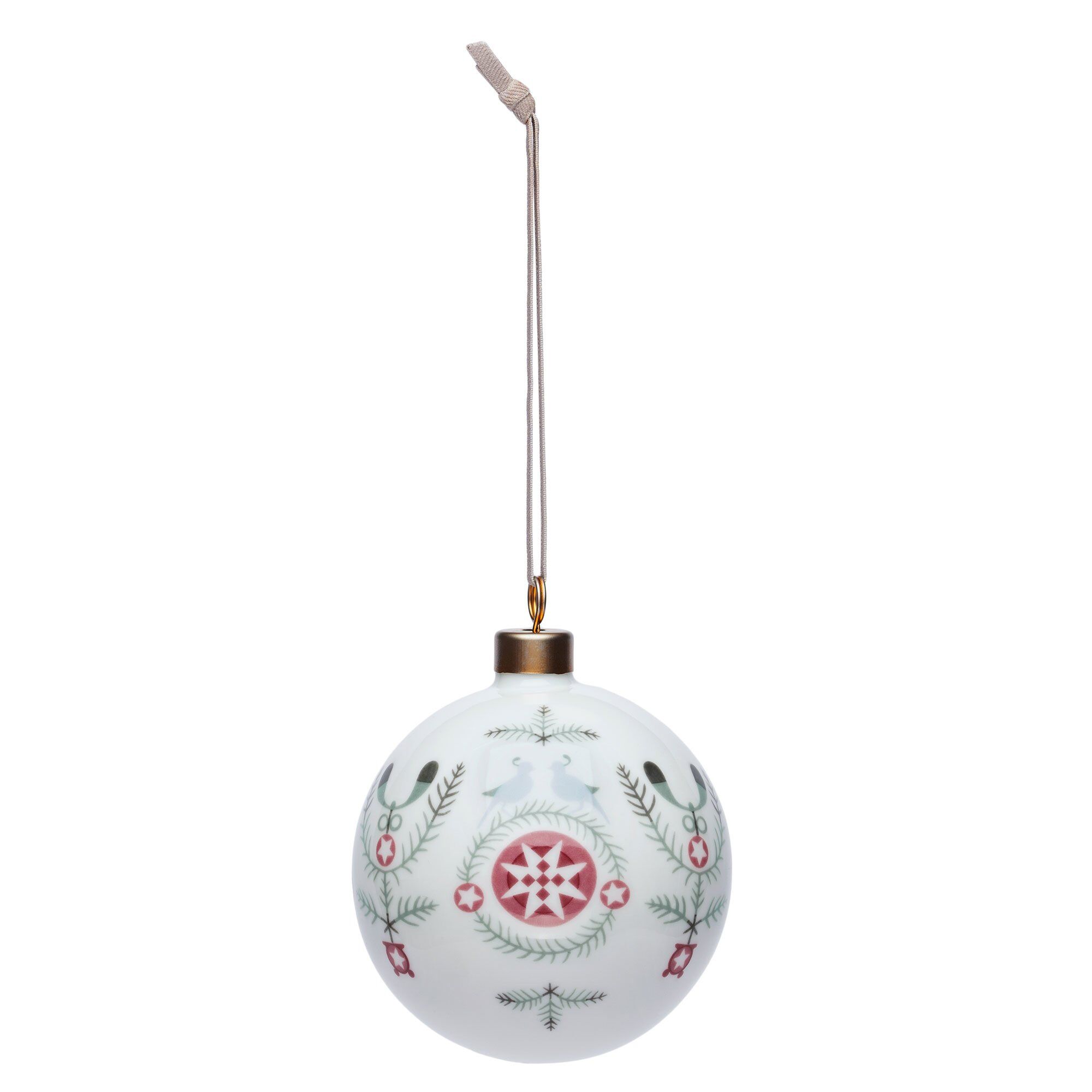 Rörstrand Swedish Grace Winter Julekugle   Cm